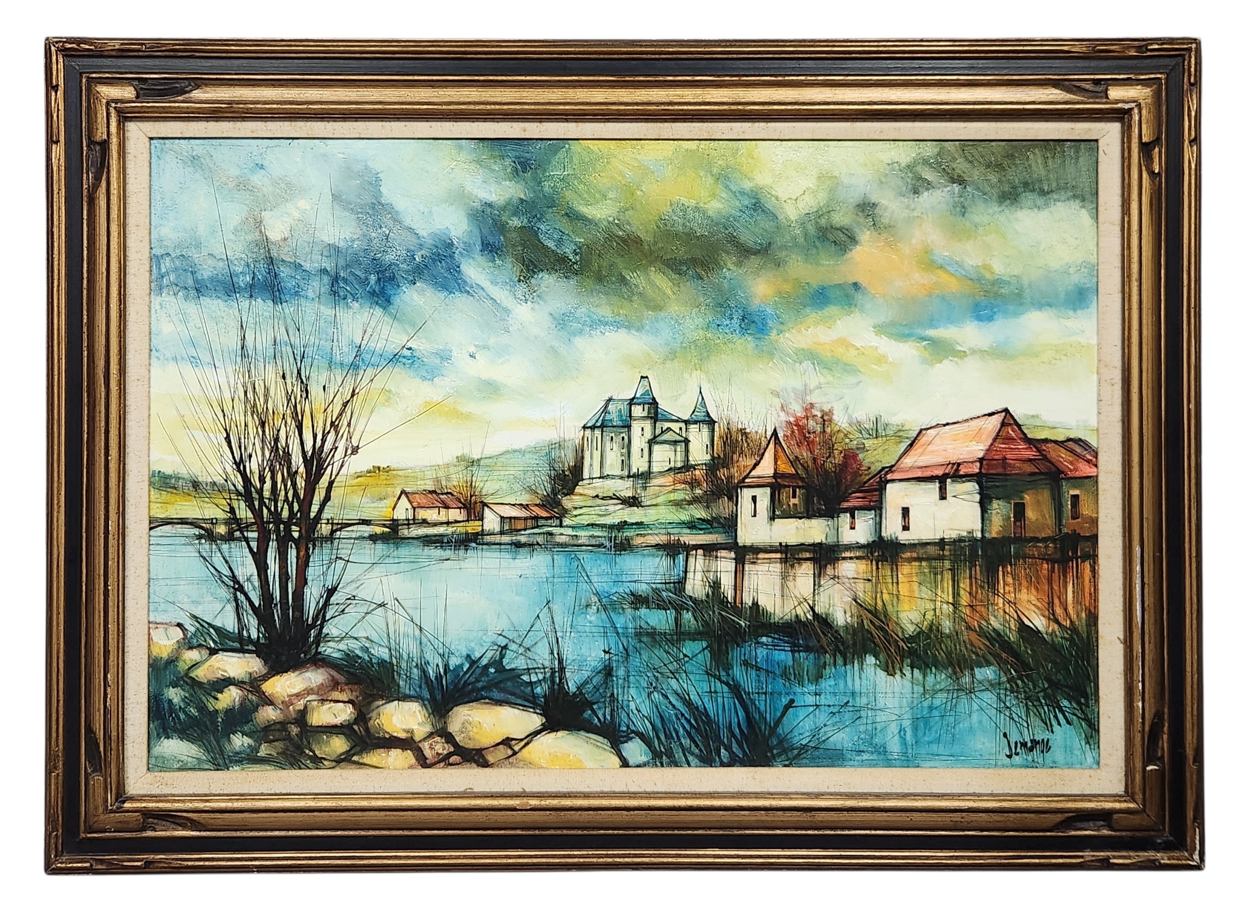 Jemange MCM Landscape Painting
