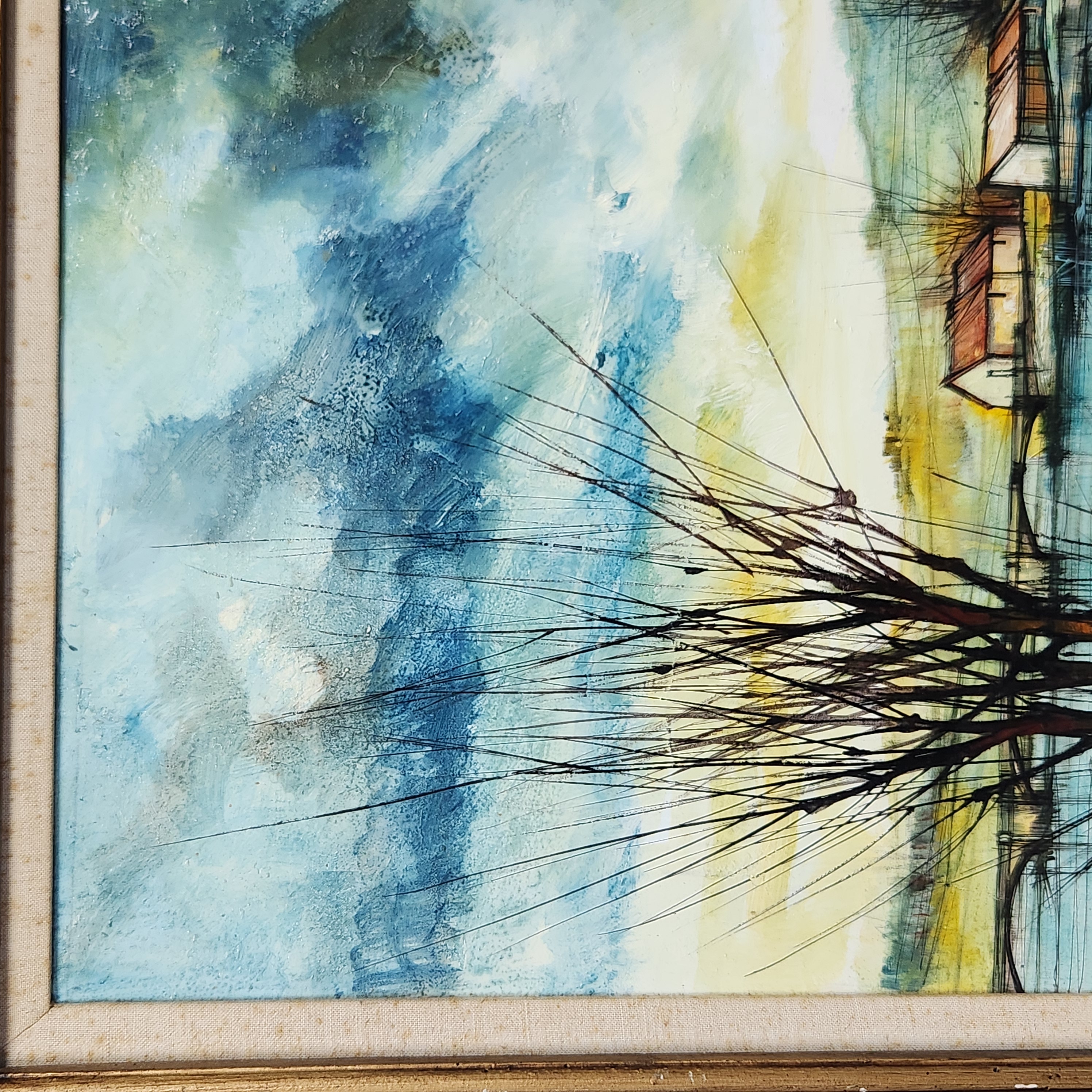 Jemange MCM Landscape Painting