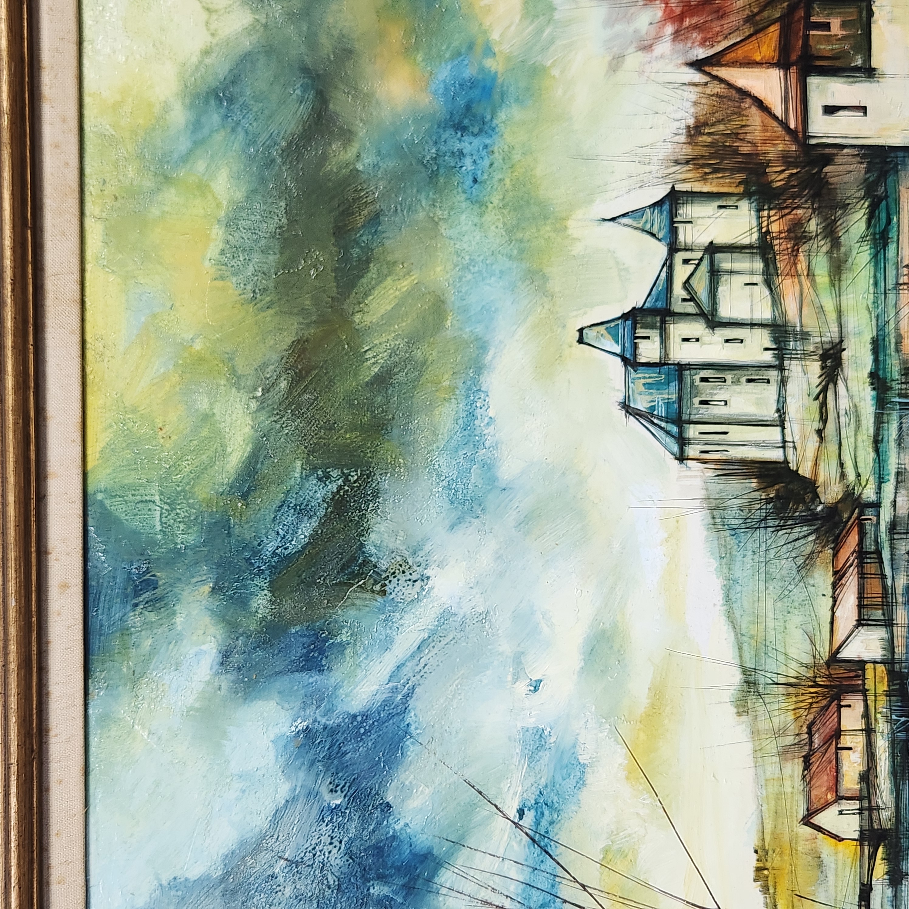 Jemange MCM Landscape Painting