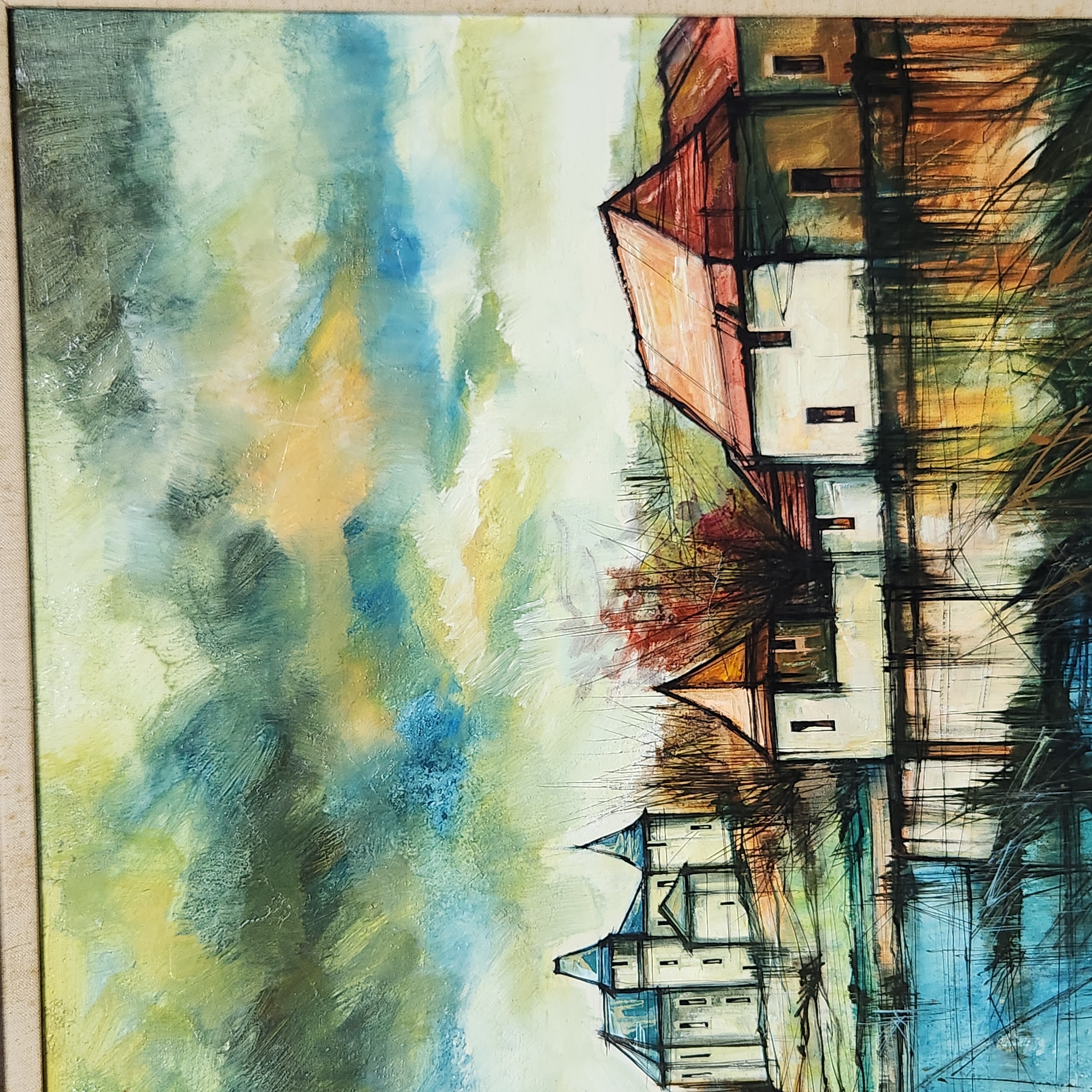 Jemange MCM Landscape Painting