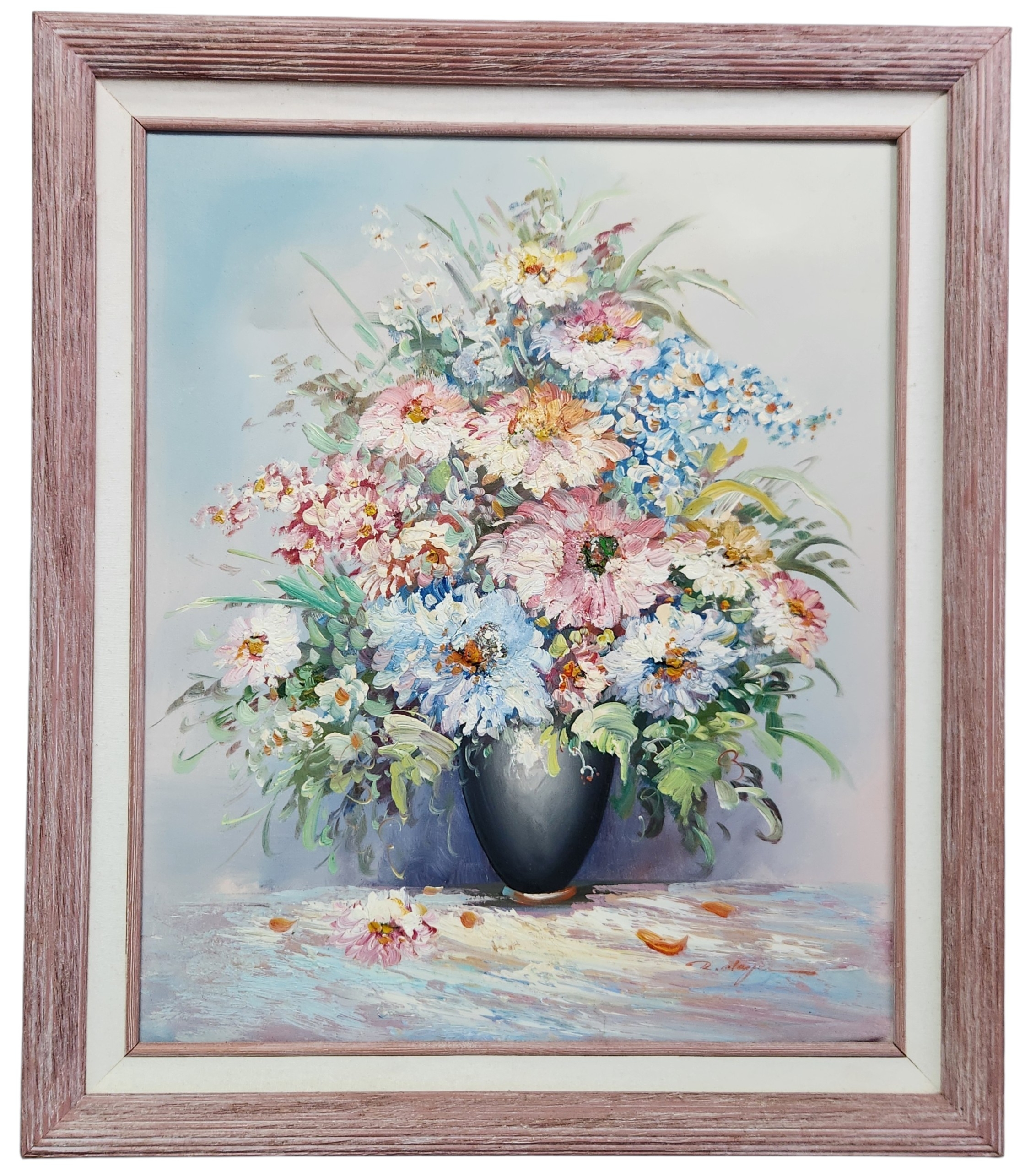 Impressionistic Still Life Oil on Canvas