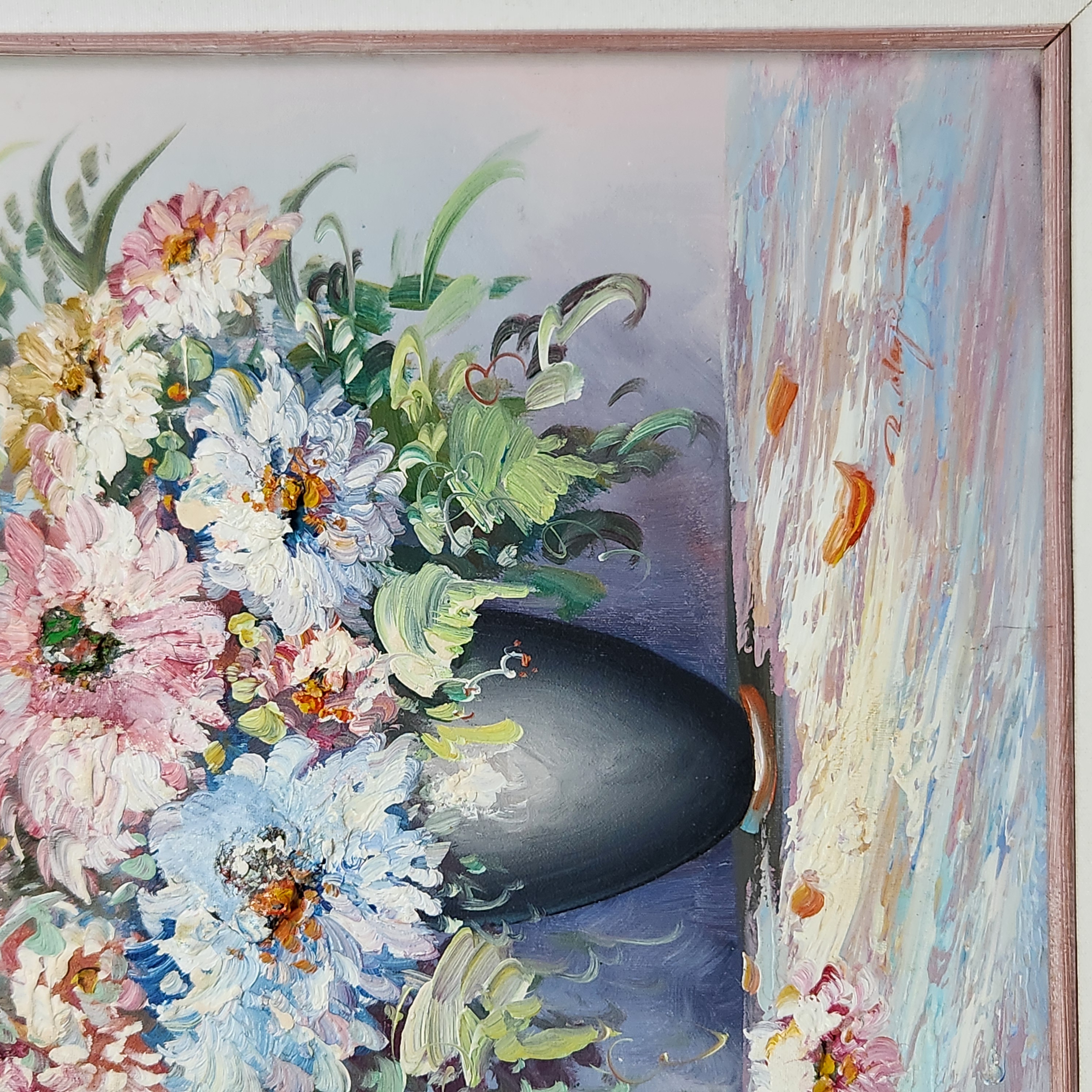 Impressionistic Still Life Oil on Canvas
