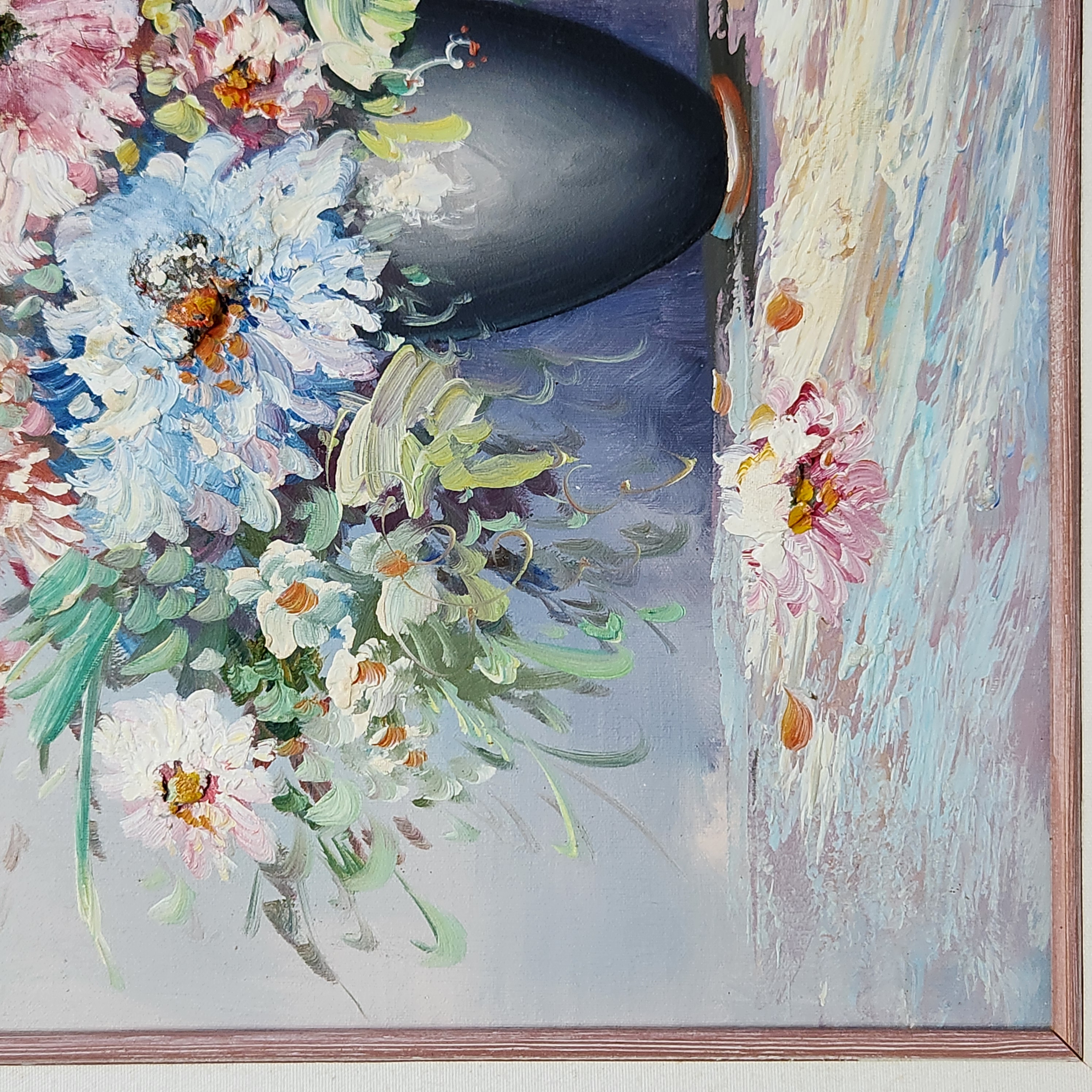 Impressionistic Still Life Oil on Canvas