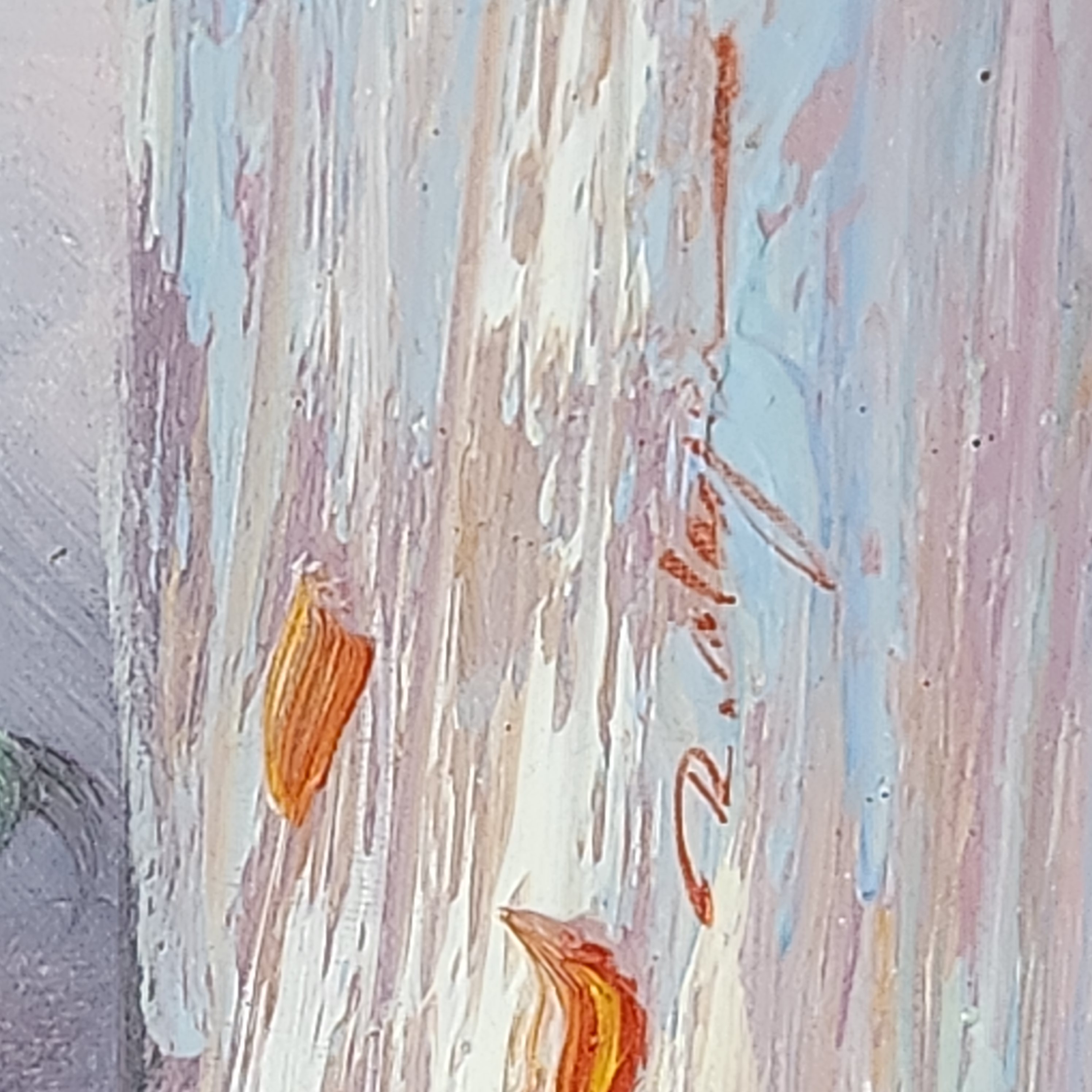 Impressionistic Still Life Oil on Canvas