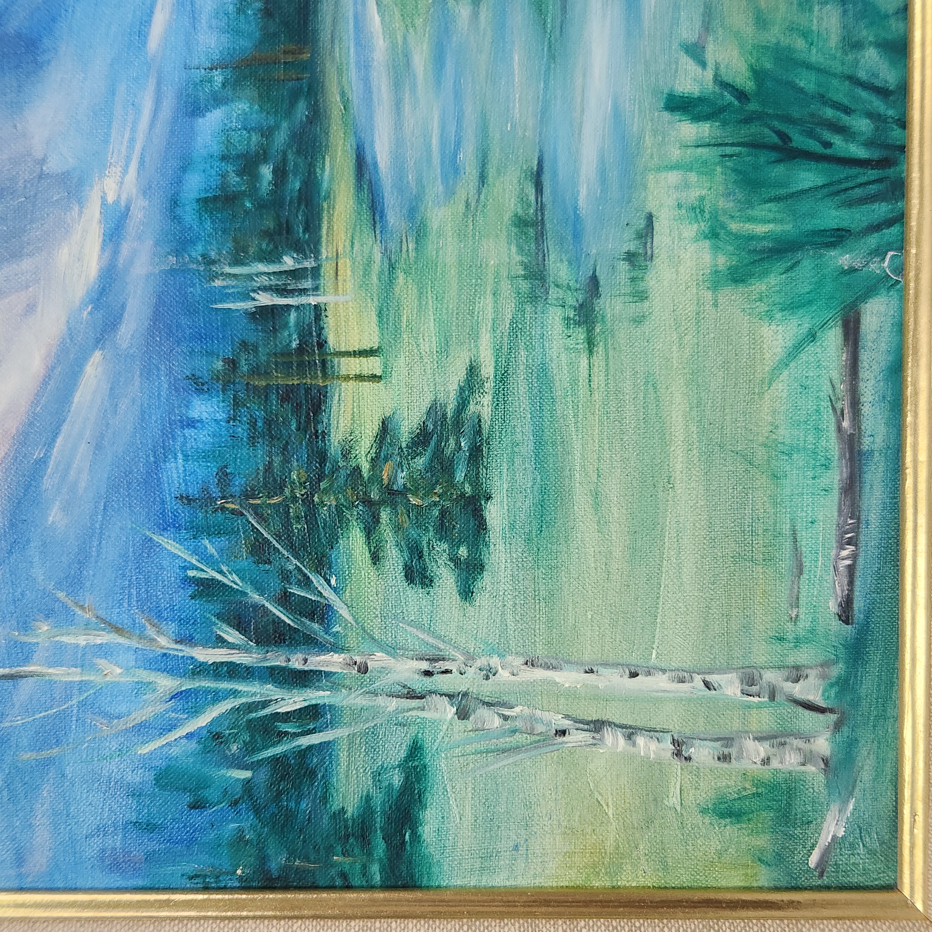 Annabelle Gibbs Colorful Colorado Oil on Canvas