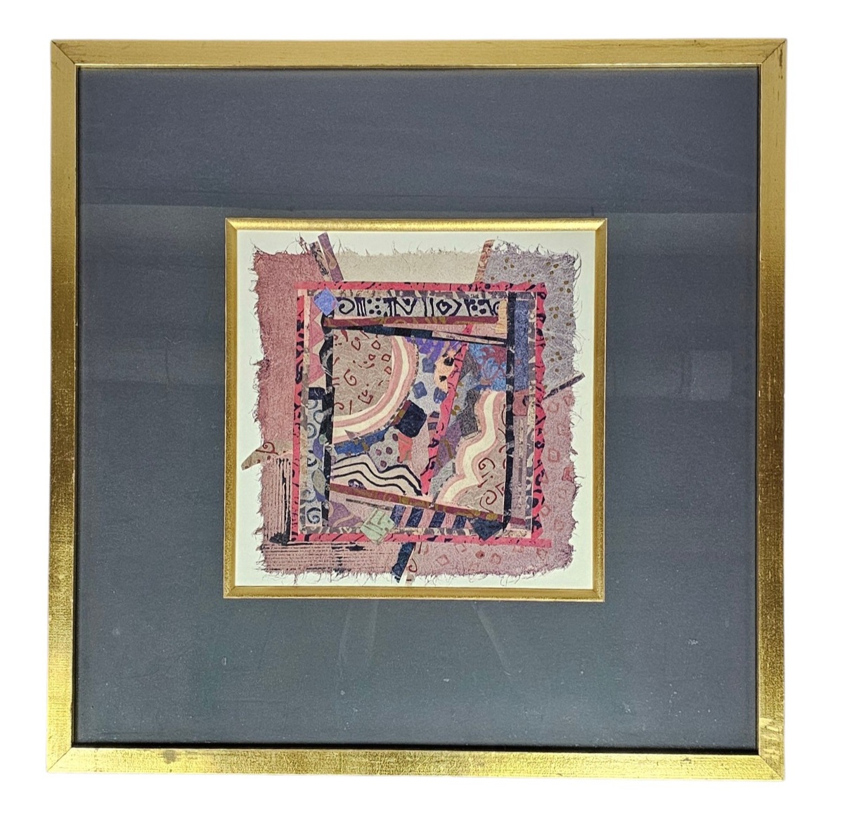 Diane Van Hall Abstract Lithograph