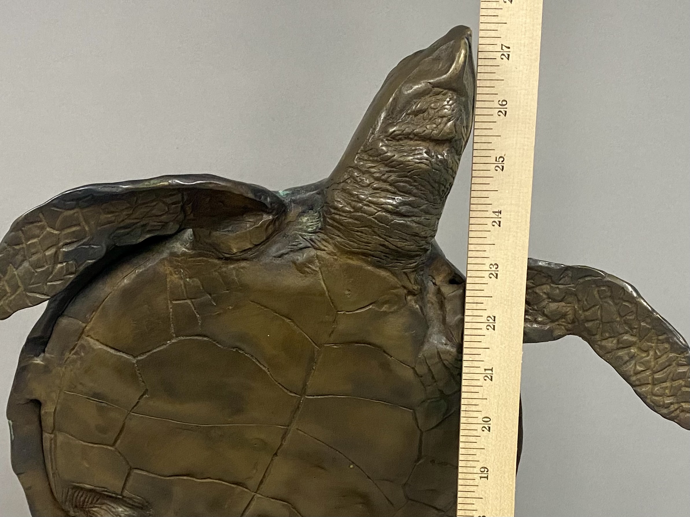 SPI Mother and Baby Sea Turtle Sculpture
