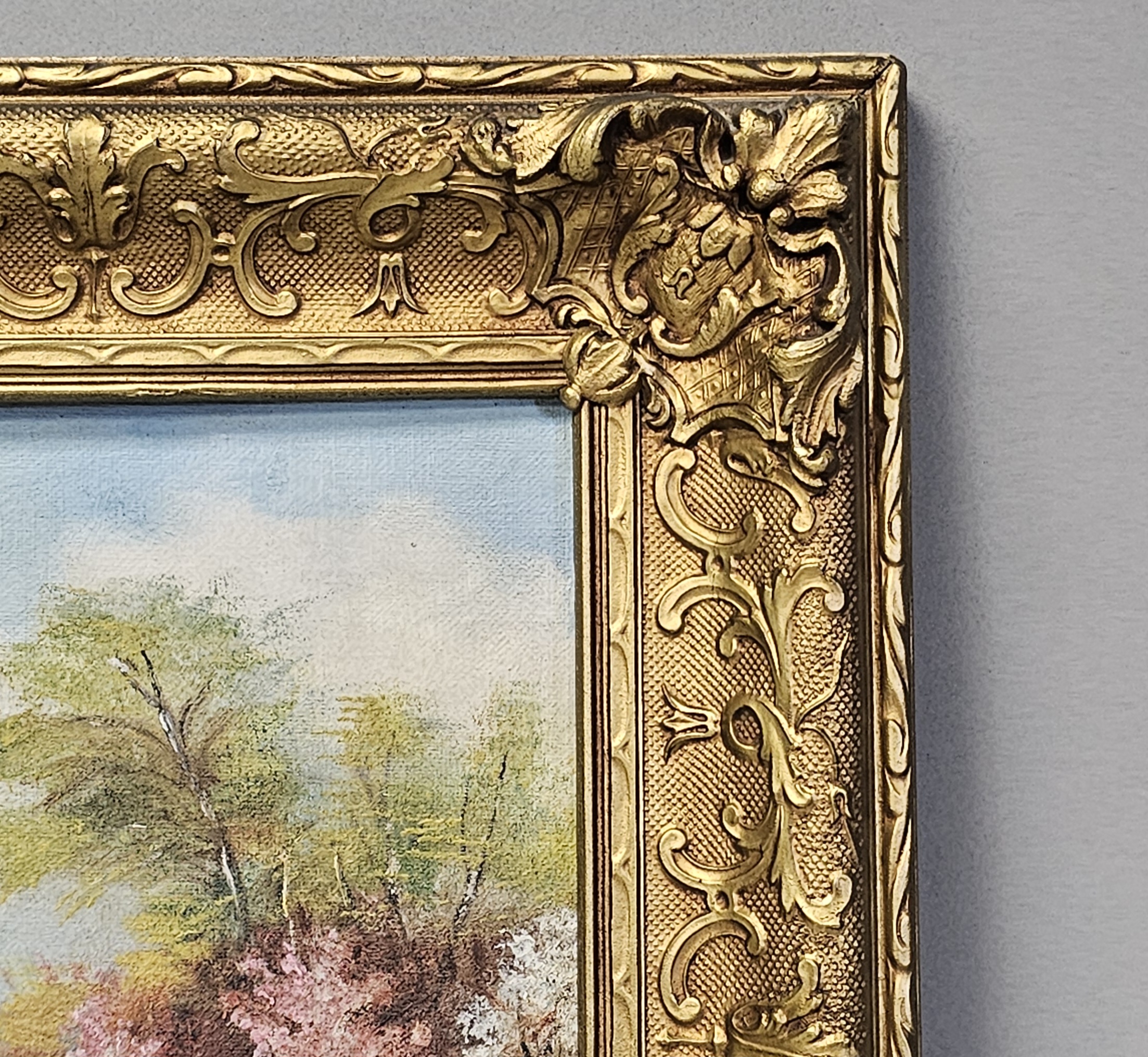 Gimble Spring Landscape Oil Painting