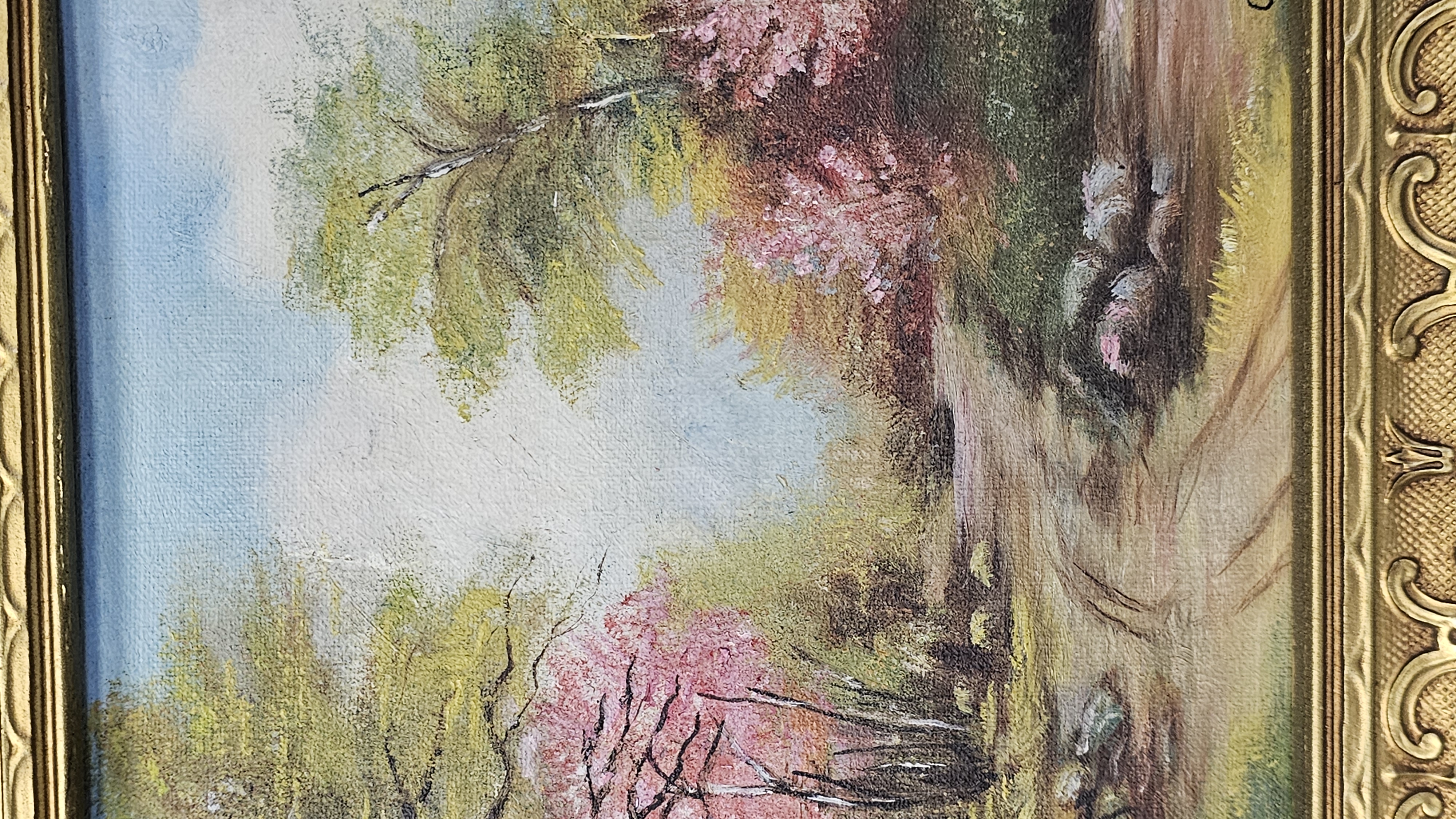 Gimble Spring Landscape Oil Painting