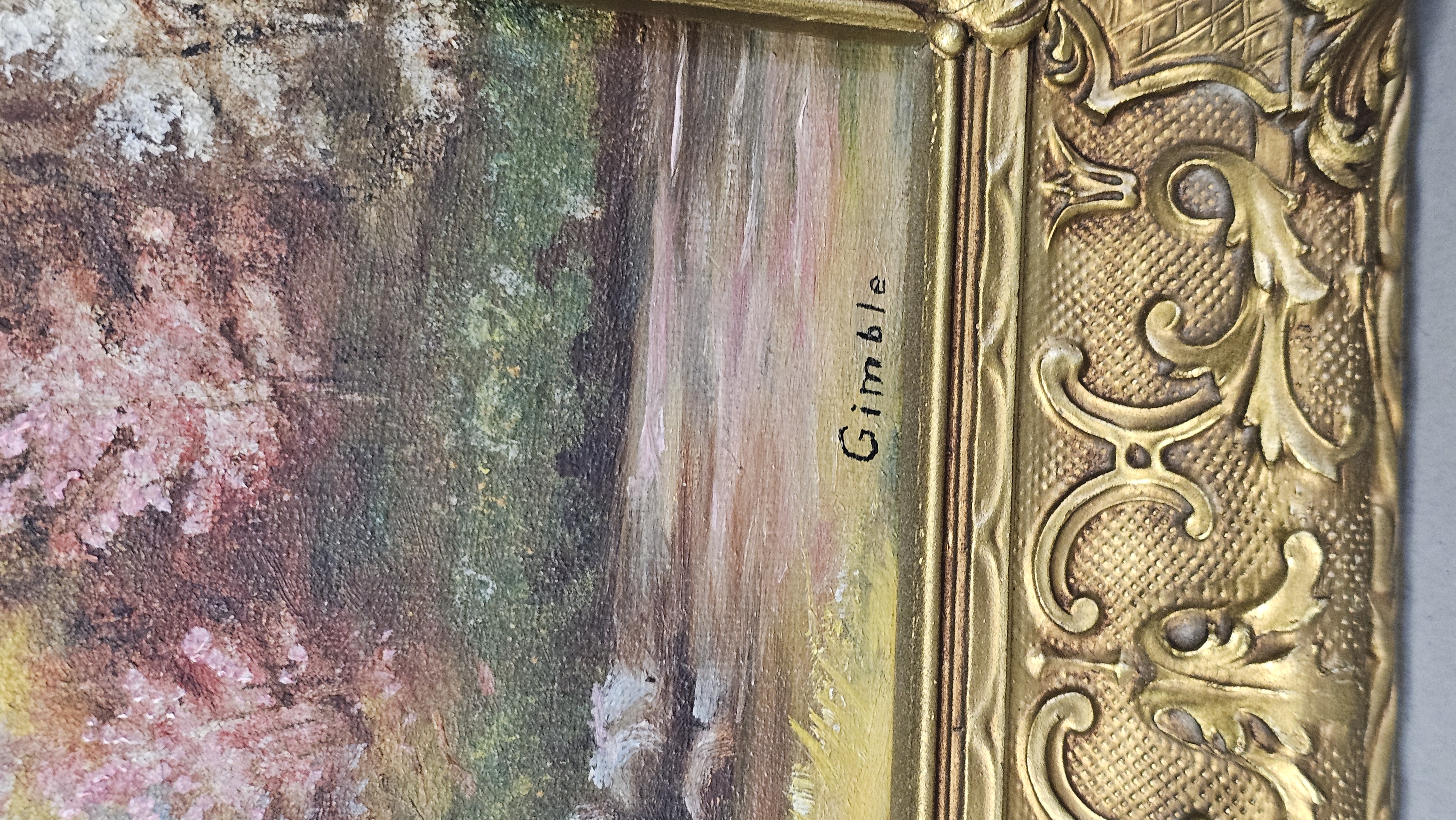 Gimble Spring Landscape Oil Painting