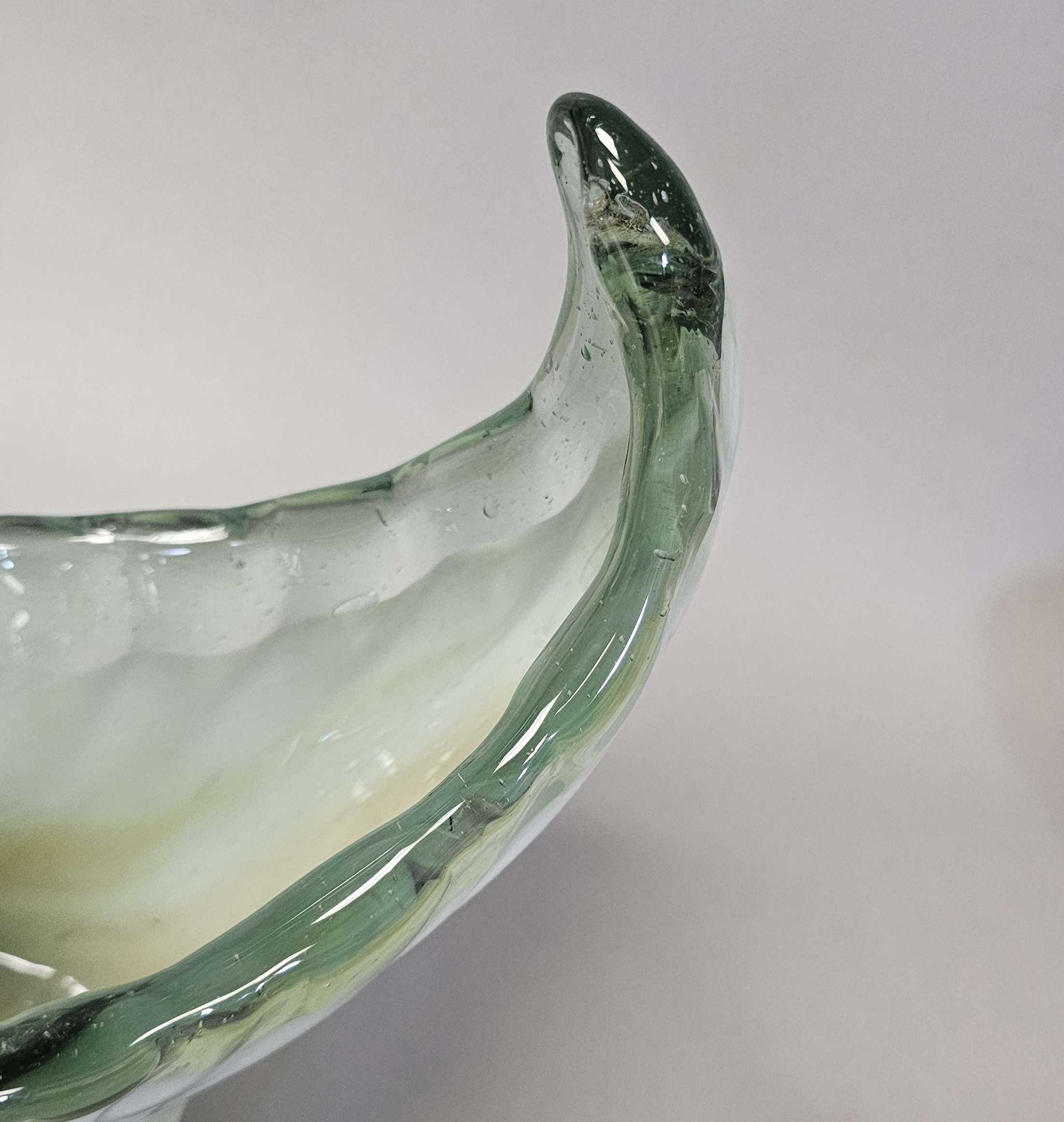 Large Murano Style Glass Swan