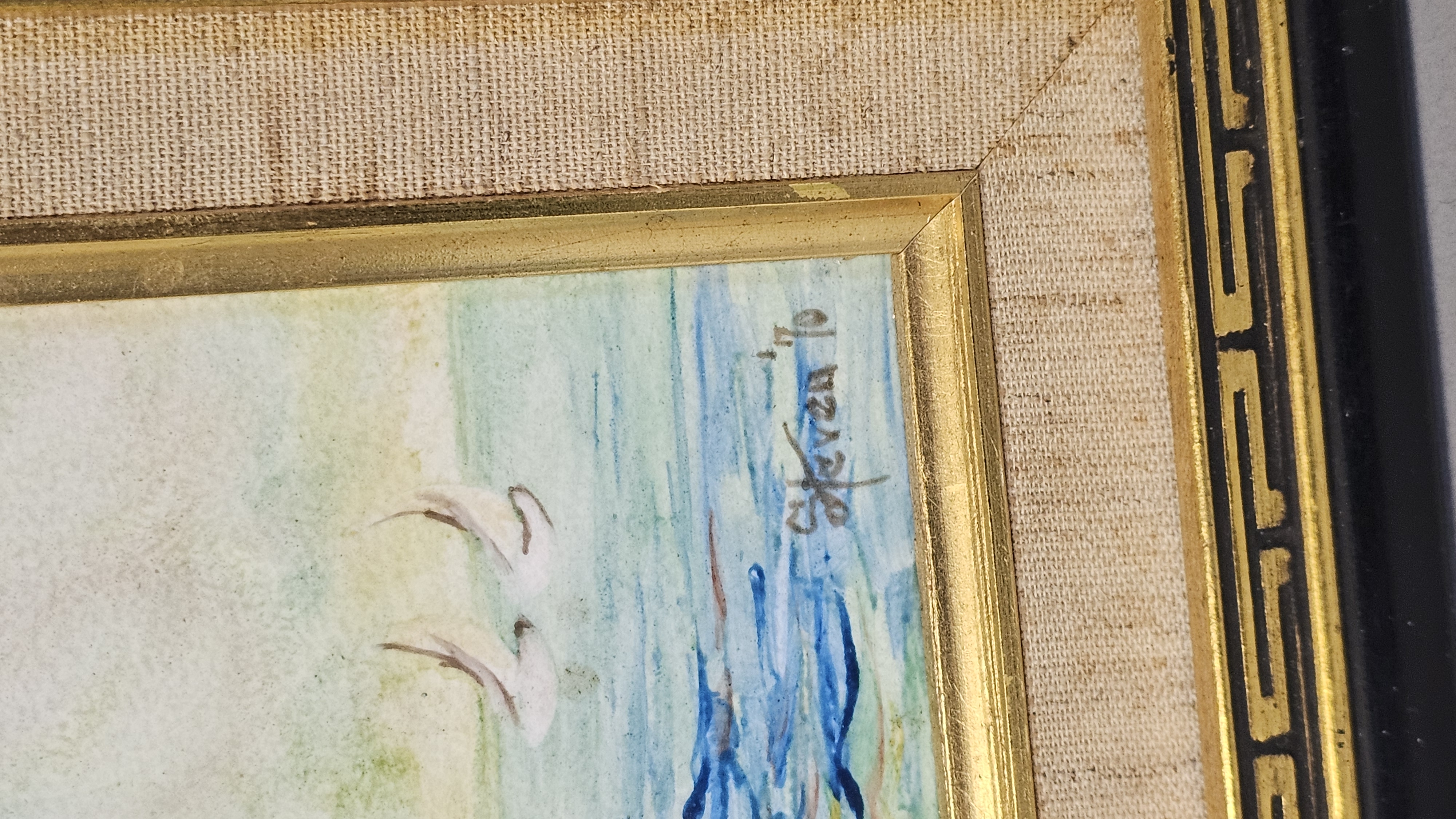 Steven '70 Signed Framed Sailboat Tile