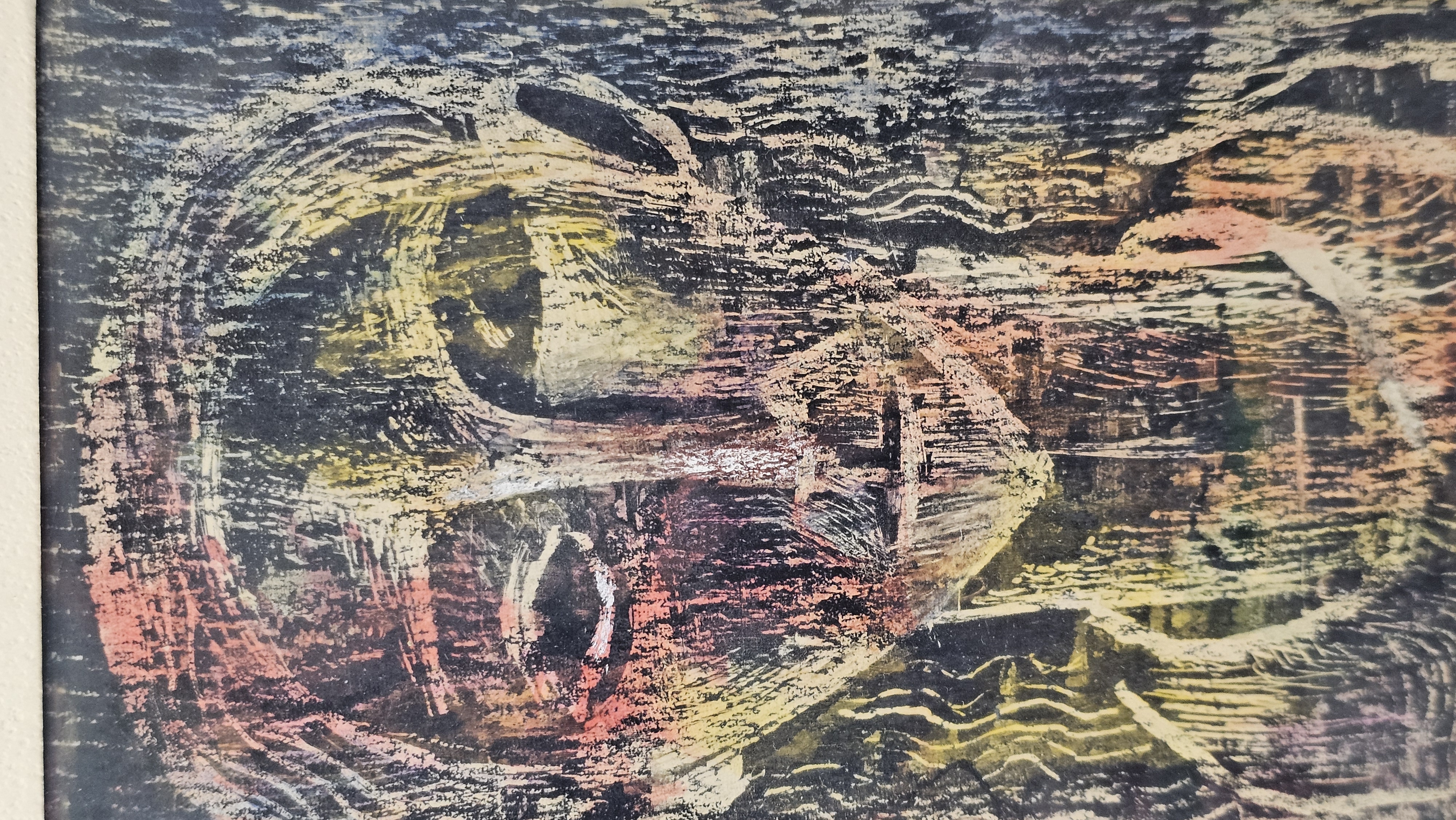 W. Allen 'Abstract Dual Portrait' (Signed)