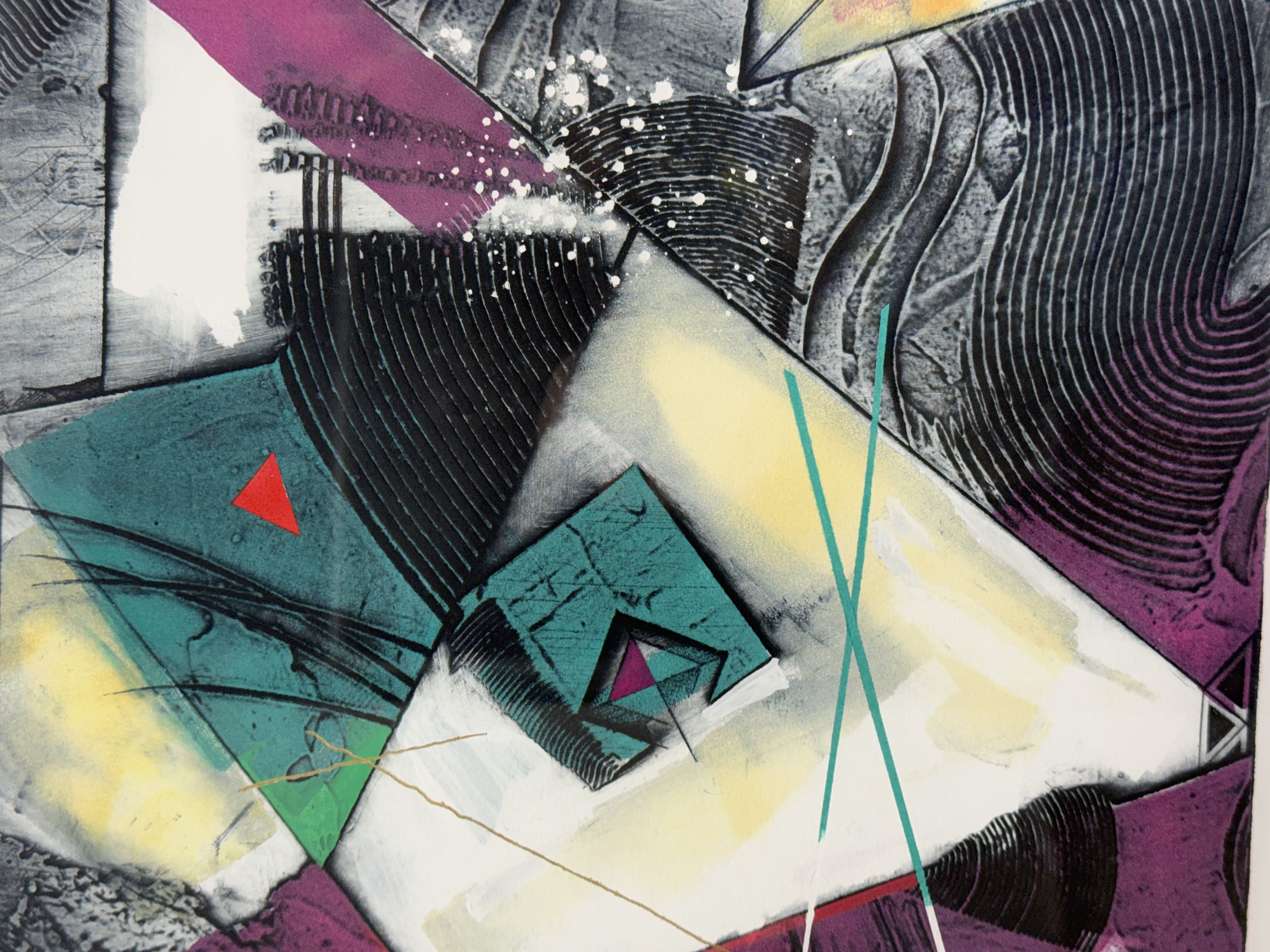 Dimitrov Dreamscape D # 34 Abstract Signed