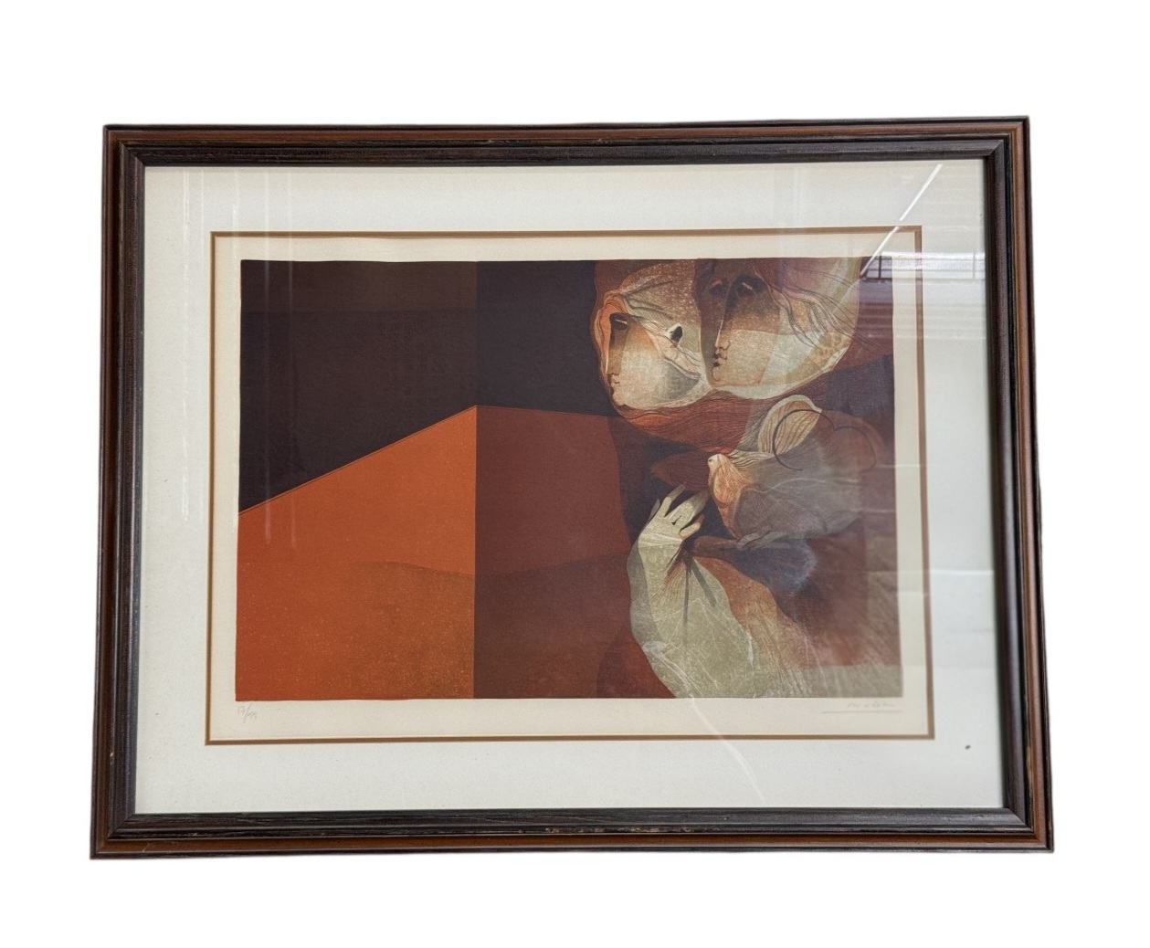 Alvar Sunol Signed Color Lithograph