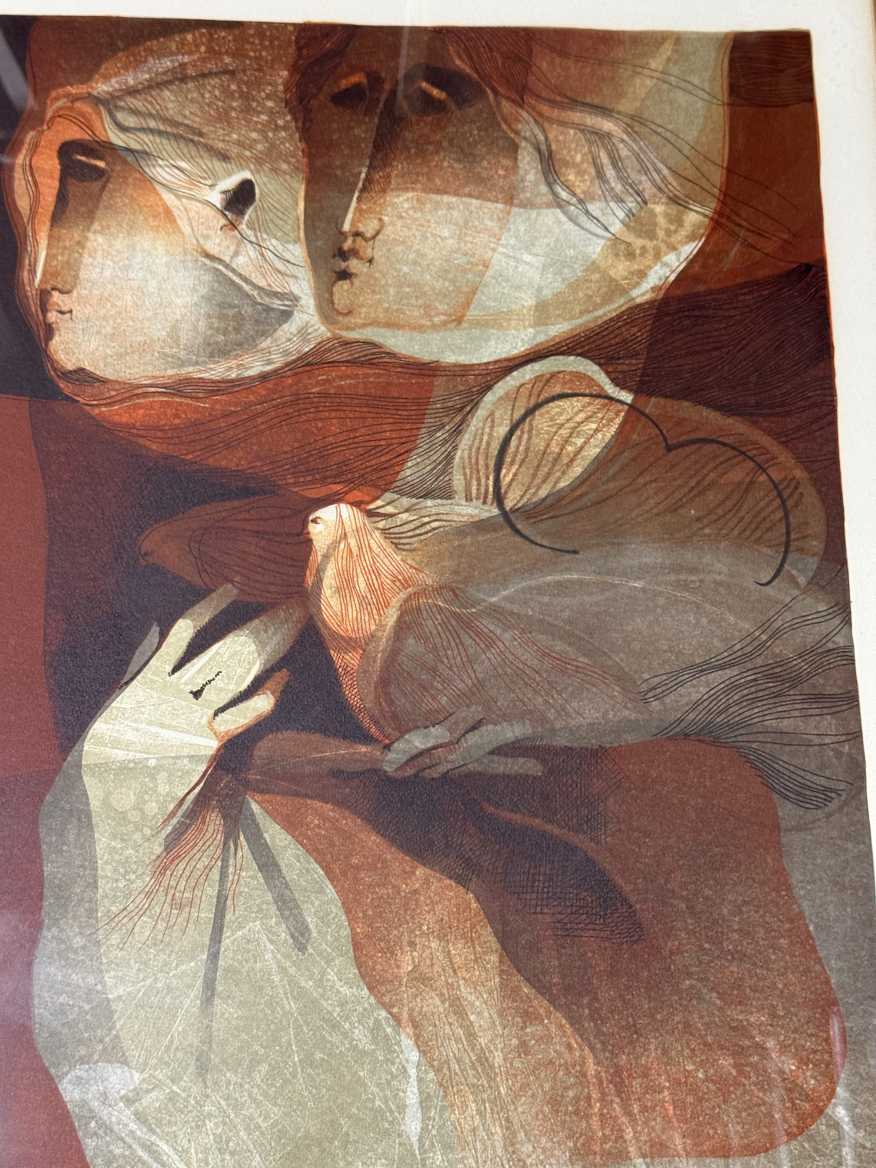 Alvar Sunol Signed Color Lithograph