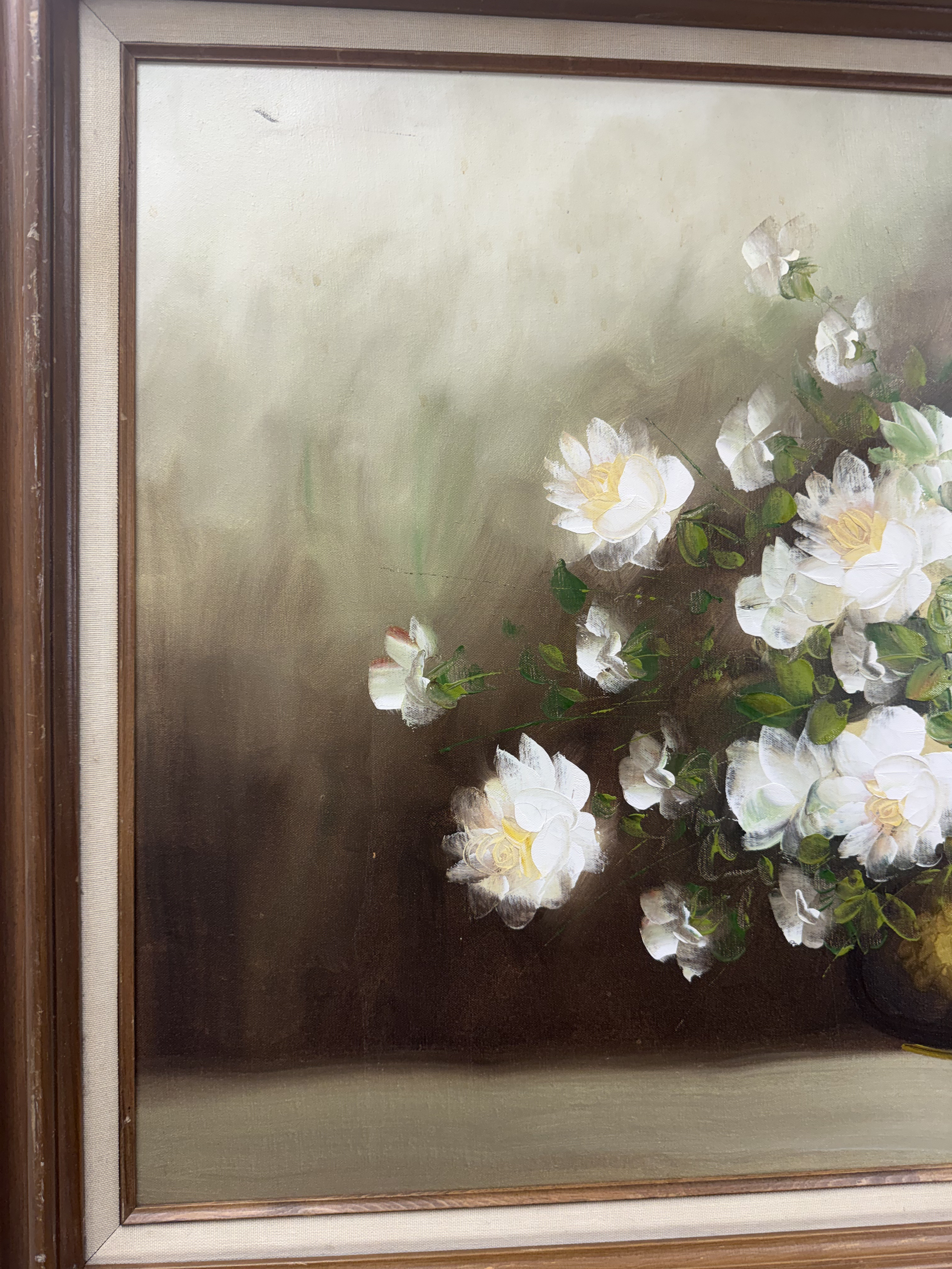 Irene Cox White Floral Still Life