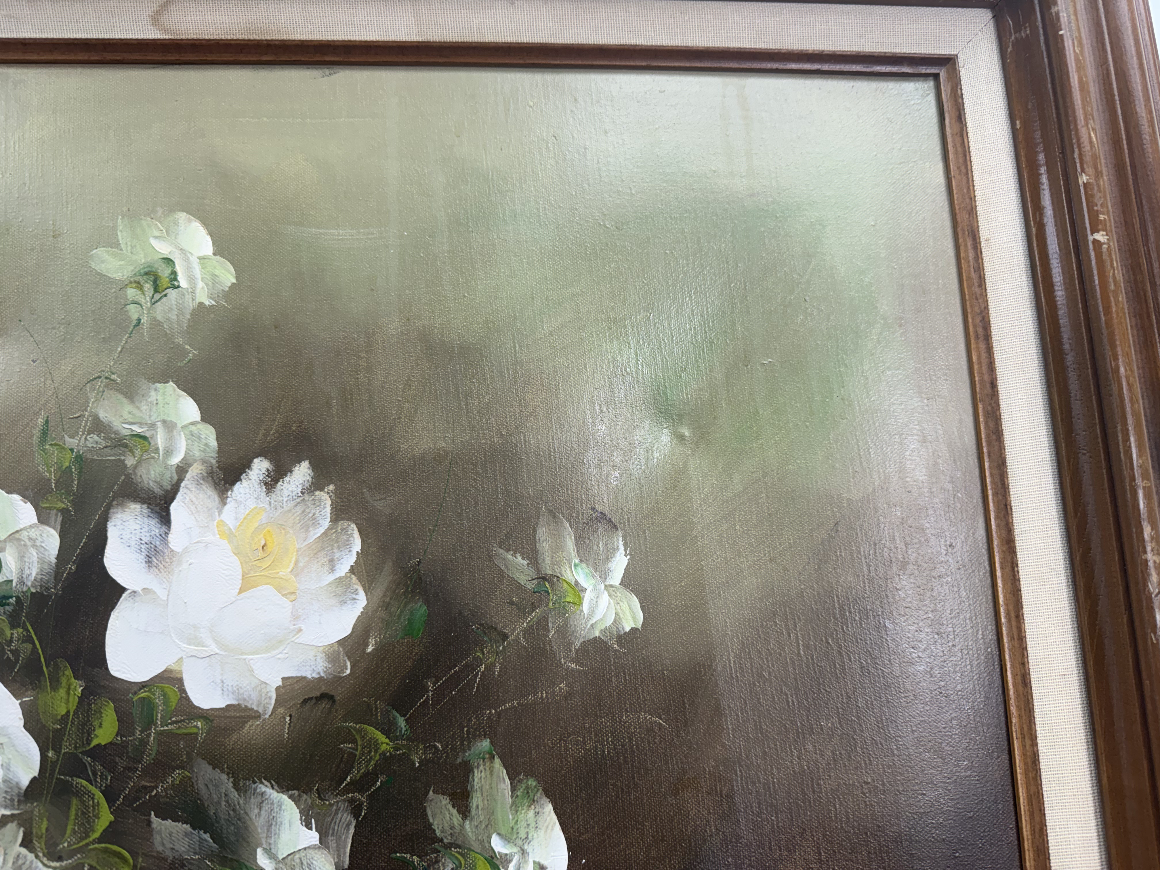 Irene Cox White Floral Still Life