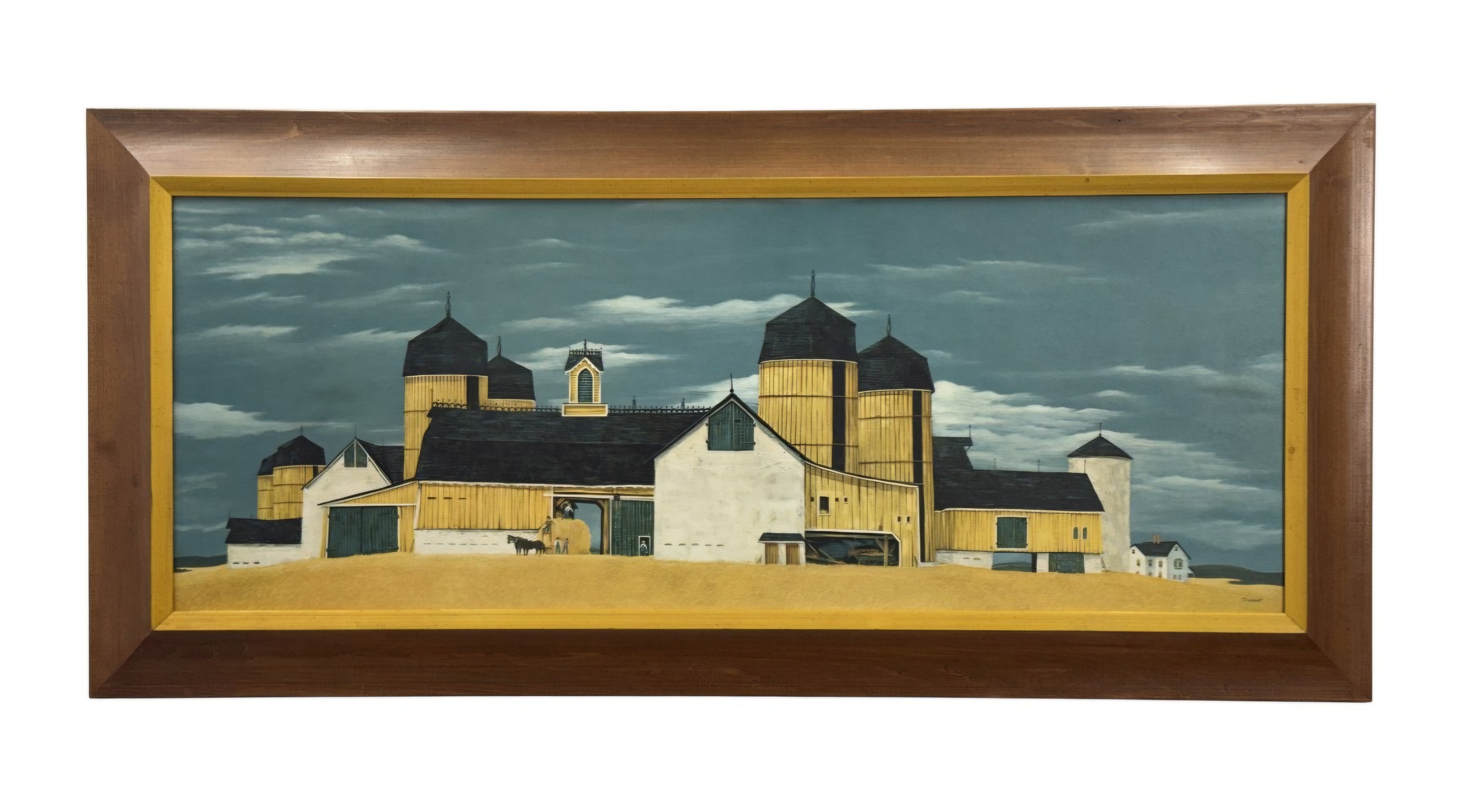 John Potter Wheat (American, 1920-1980) 'September Harvest' (Signed)