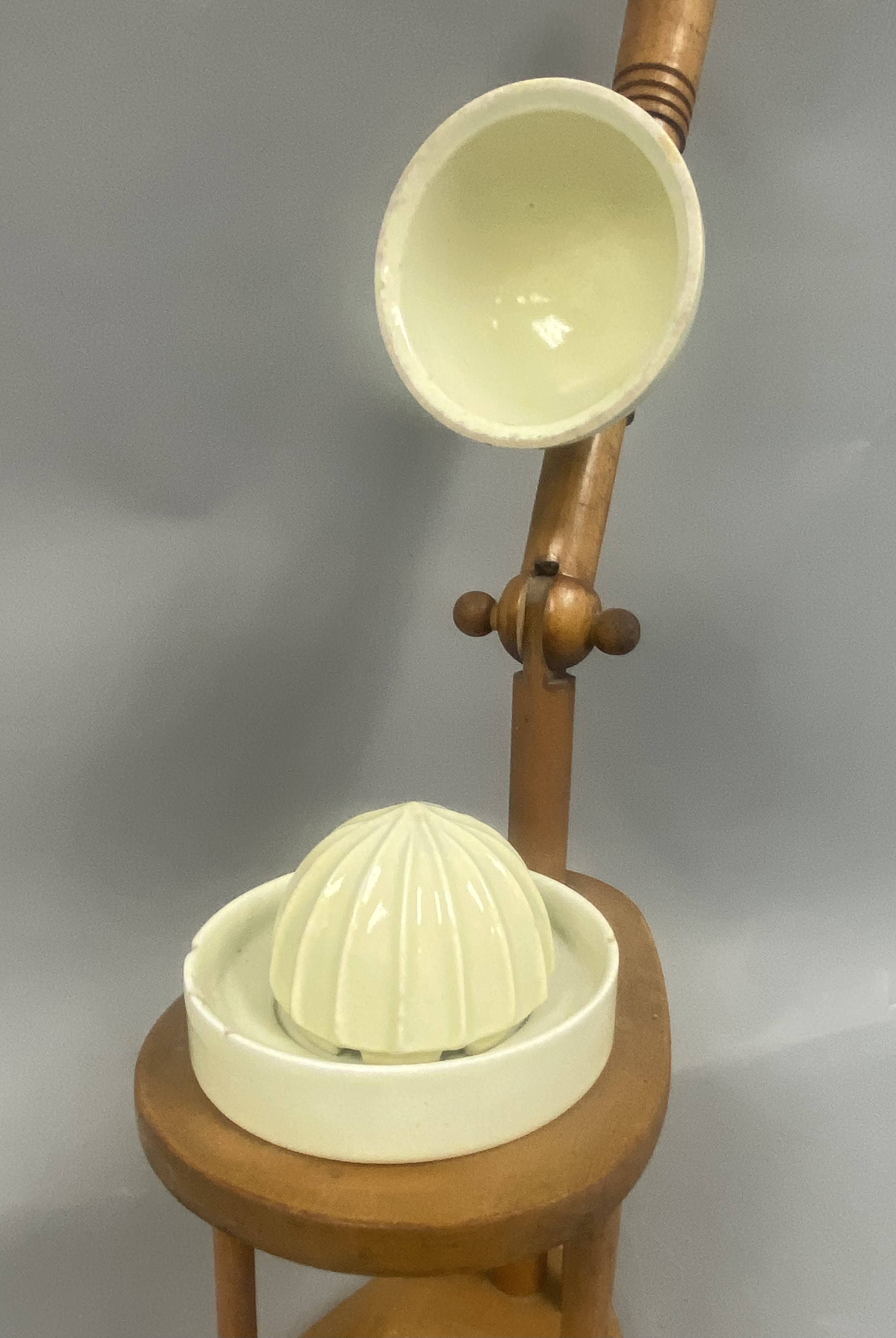 Wooden & Ceramic Citrus Press c. 1880–1920