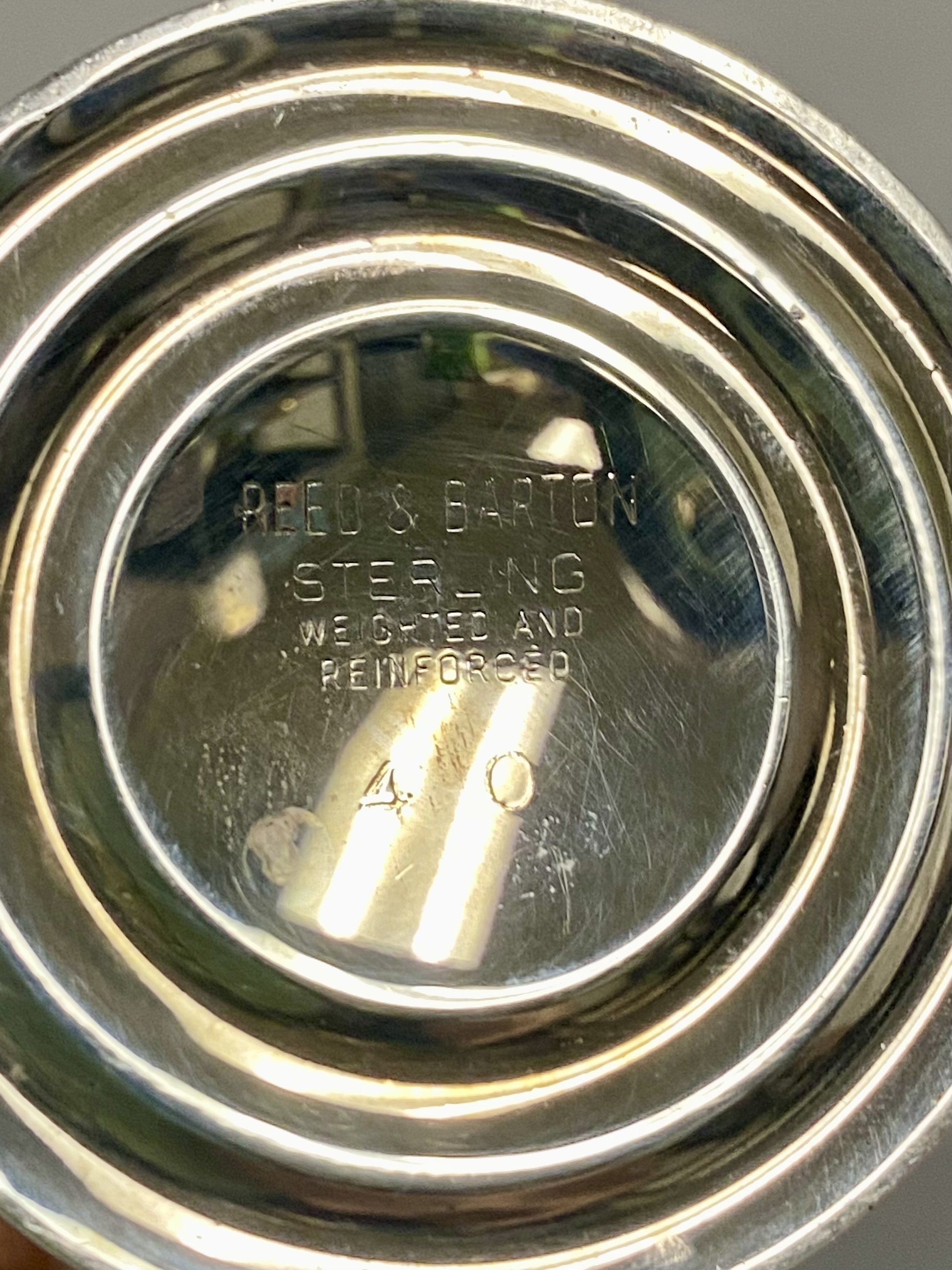 Reed & Barton Sterling Silver Shakers