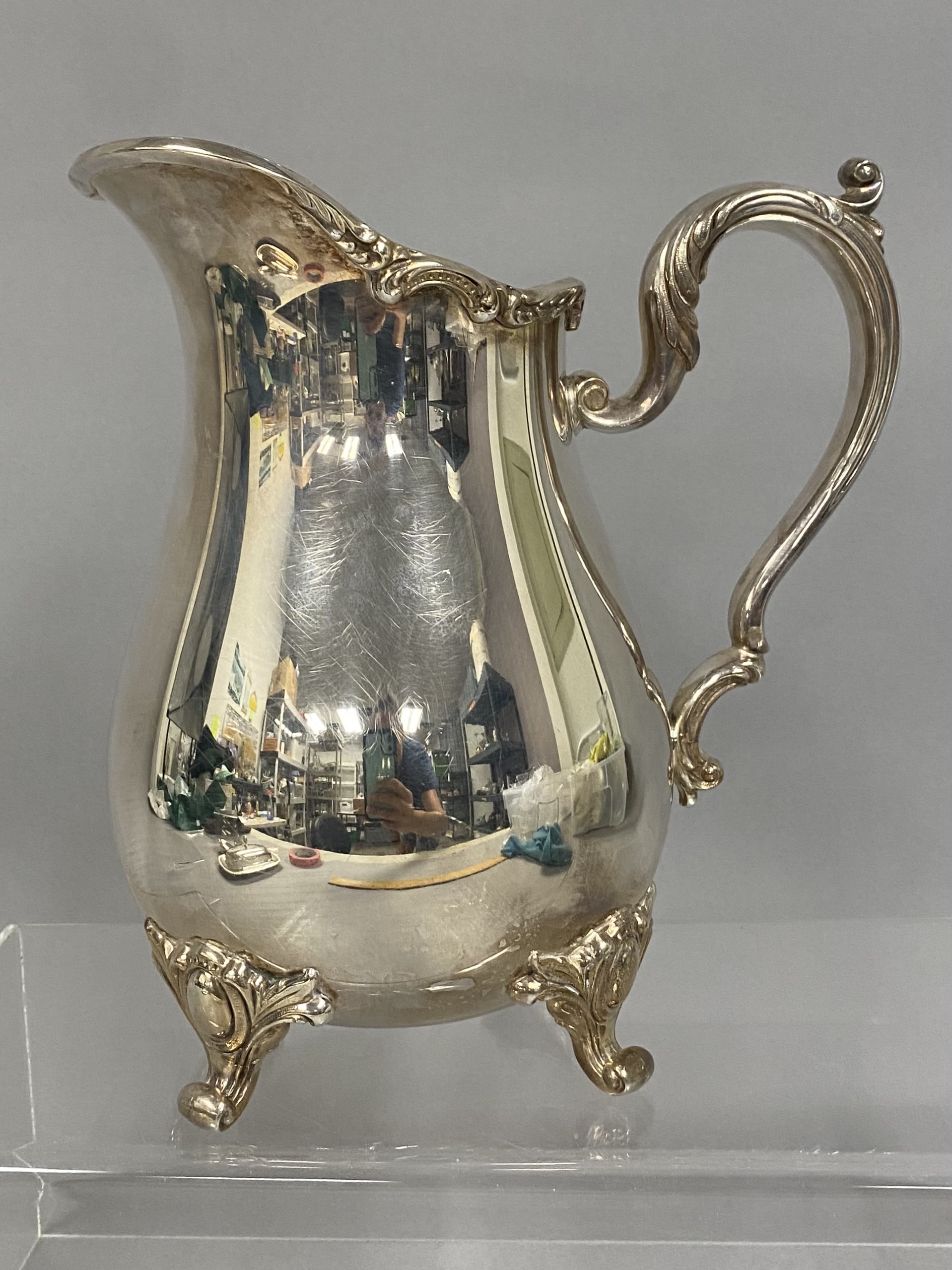 Webster Wilcox Silver-Plated Water Pitcher