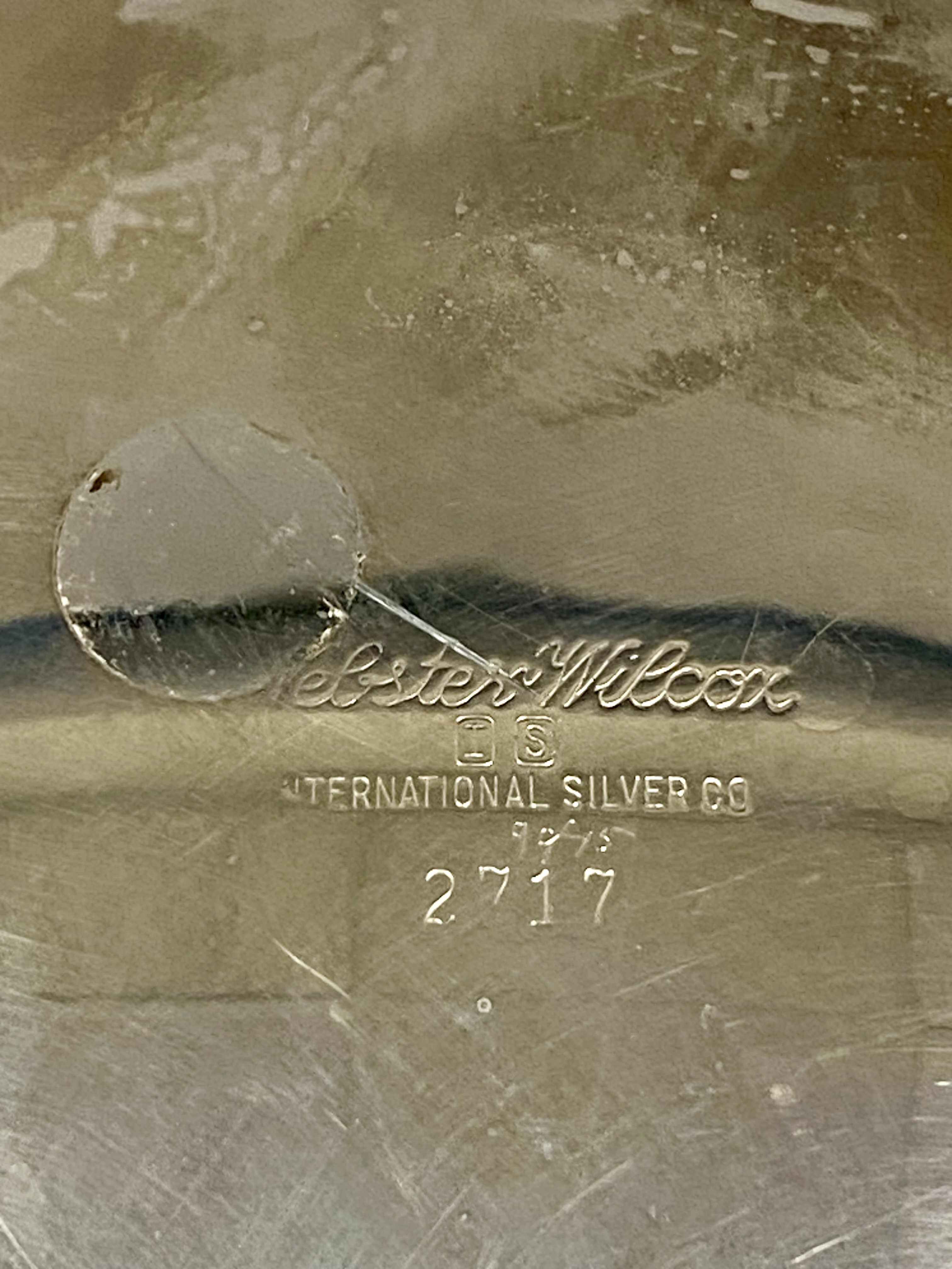 Webster Wilcox Silver-Plated Water Pitcher