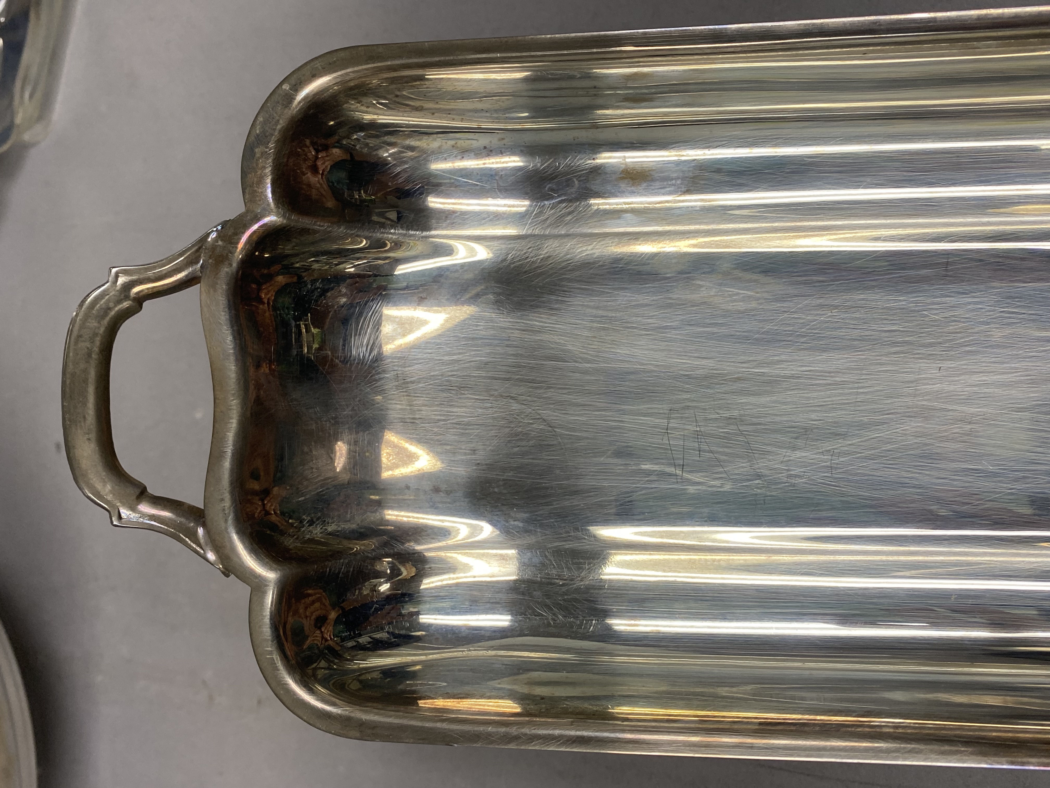 Three Towle Silver-Plated Serving Pieces