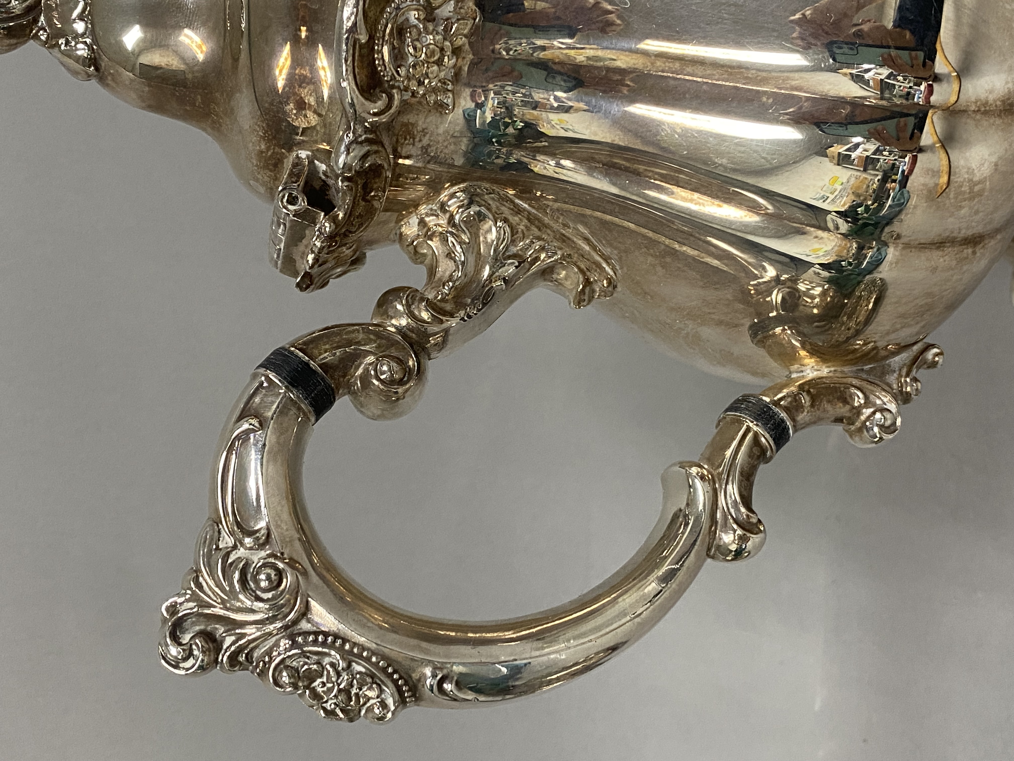 Wallace Baroque Silverplate Coffee Pot