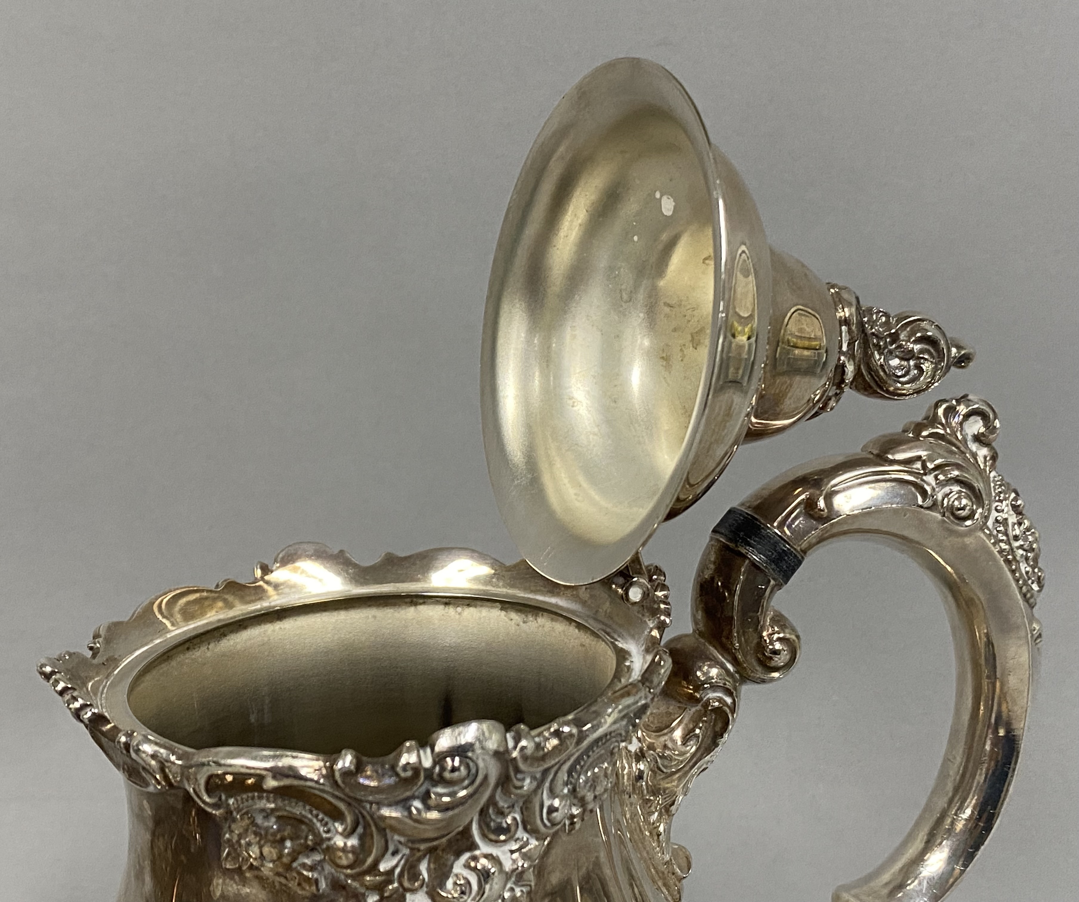 Wallace Baroque Silverplate Coffee Pot