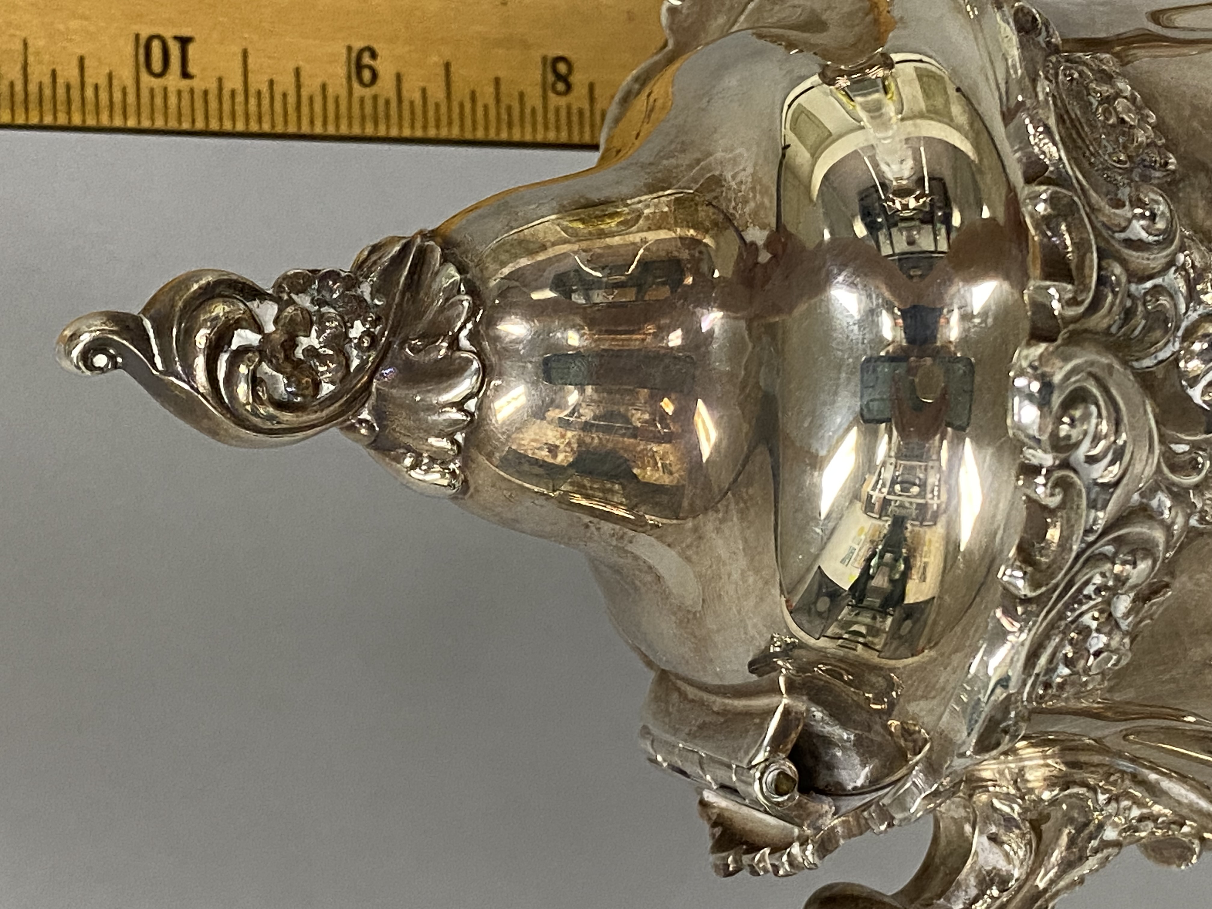 Wallace Baroque Silverplate Coffee Pot