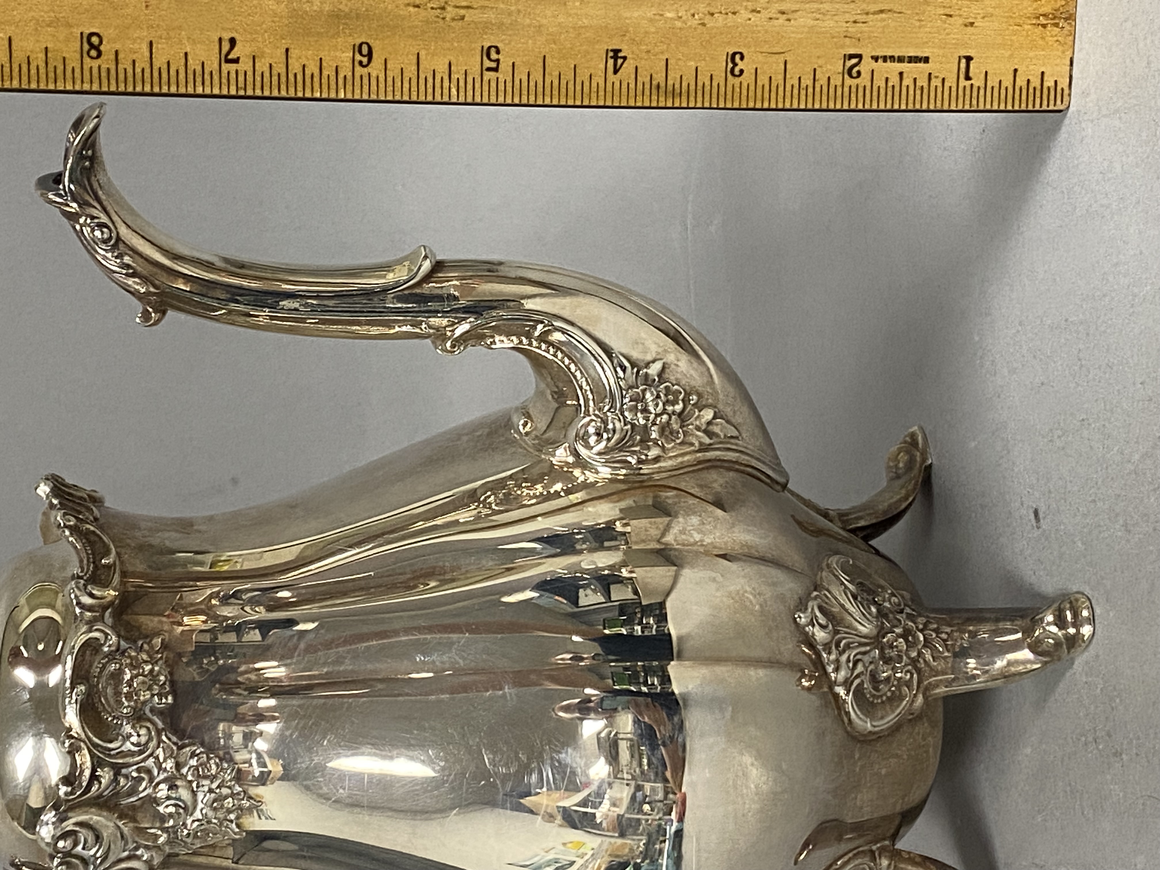 Wallace Baroque Silverplate Coffee Pot
