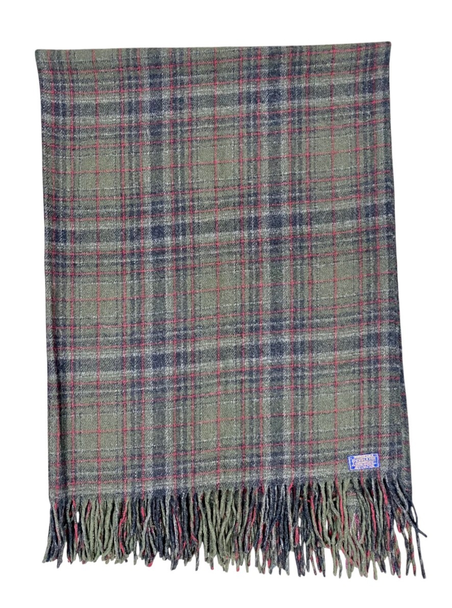 Pendleton Plaid Virgin Wool Throw