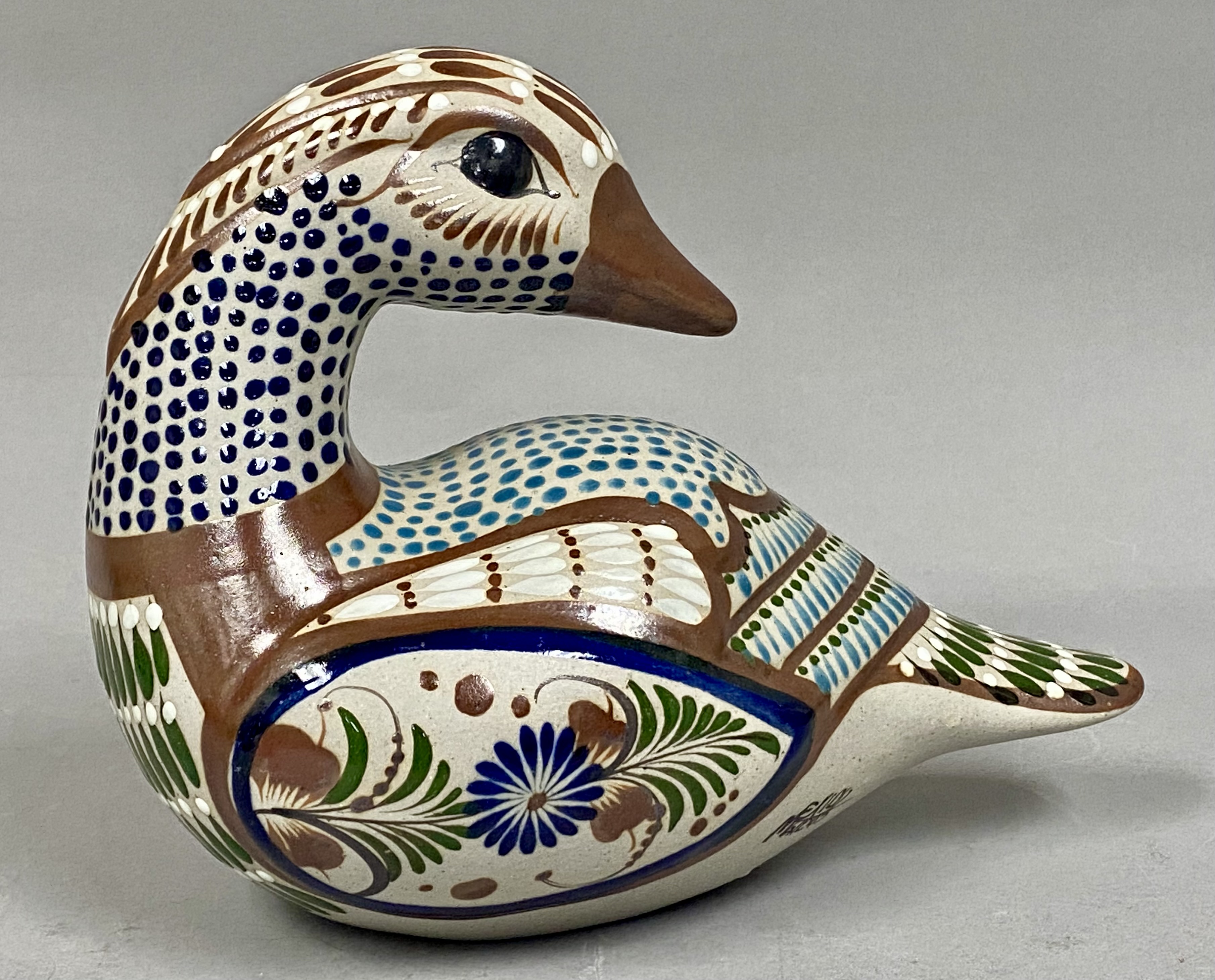 Tonala Ken Edwards Pottery Duck
