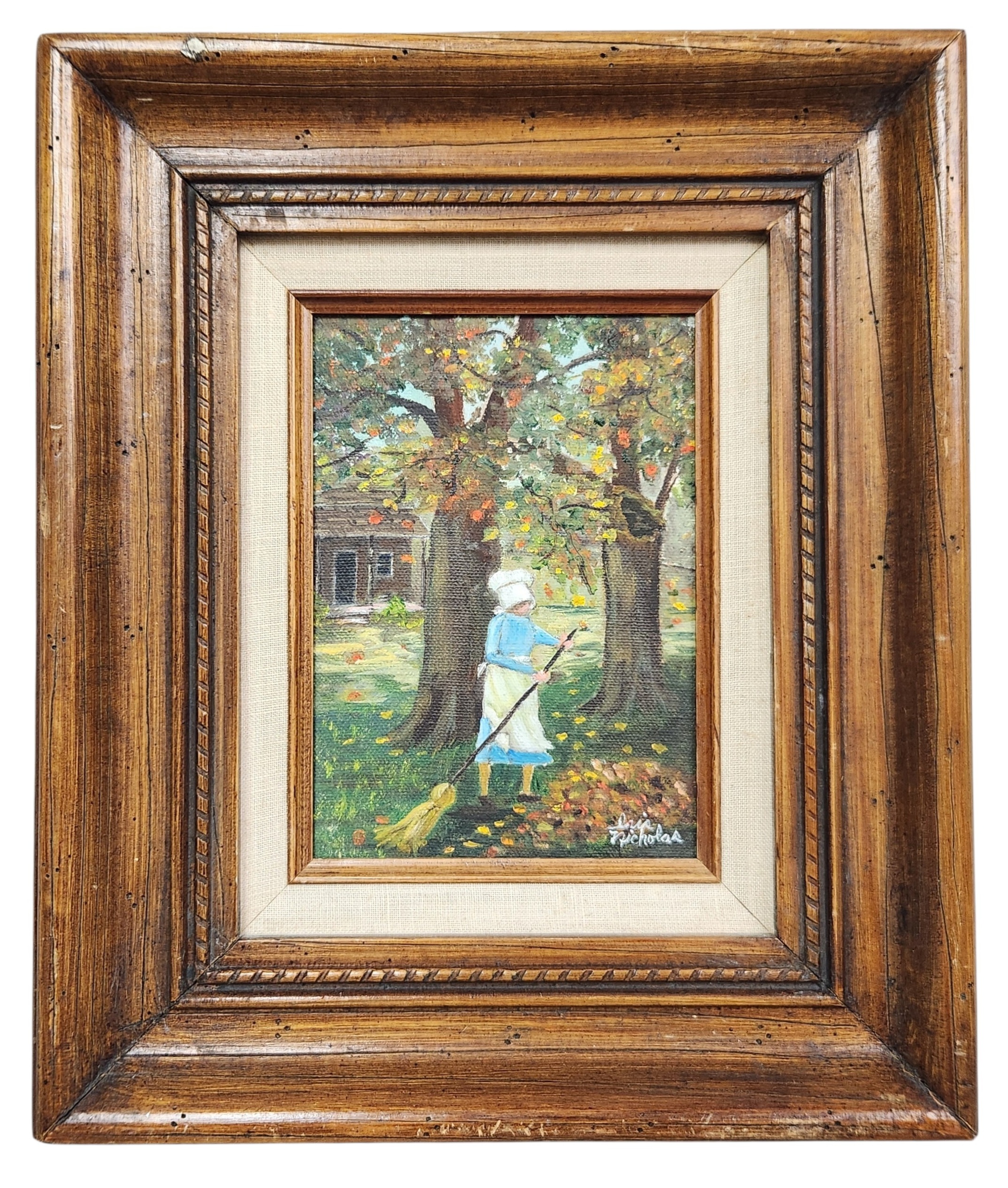 Lois Nicholas Folk Art Painting