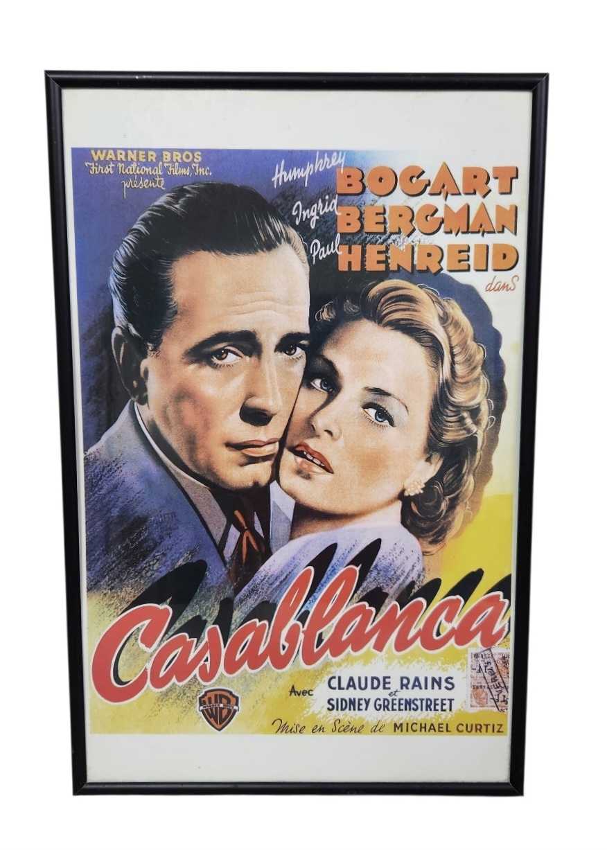 Casablanca French Movie Poster