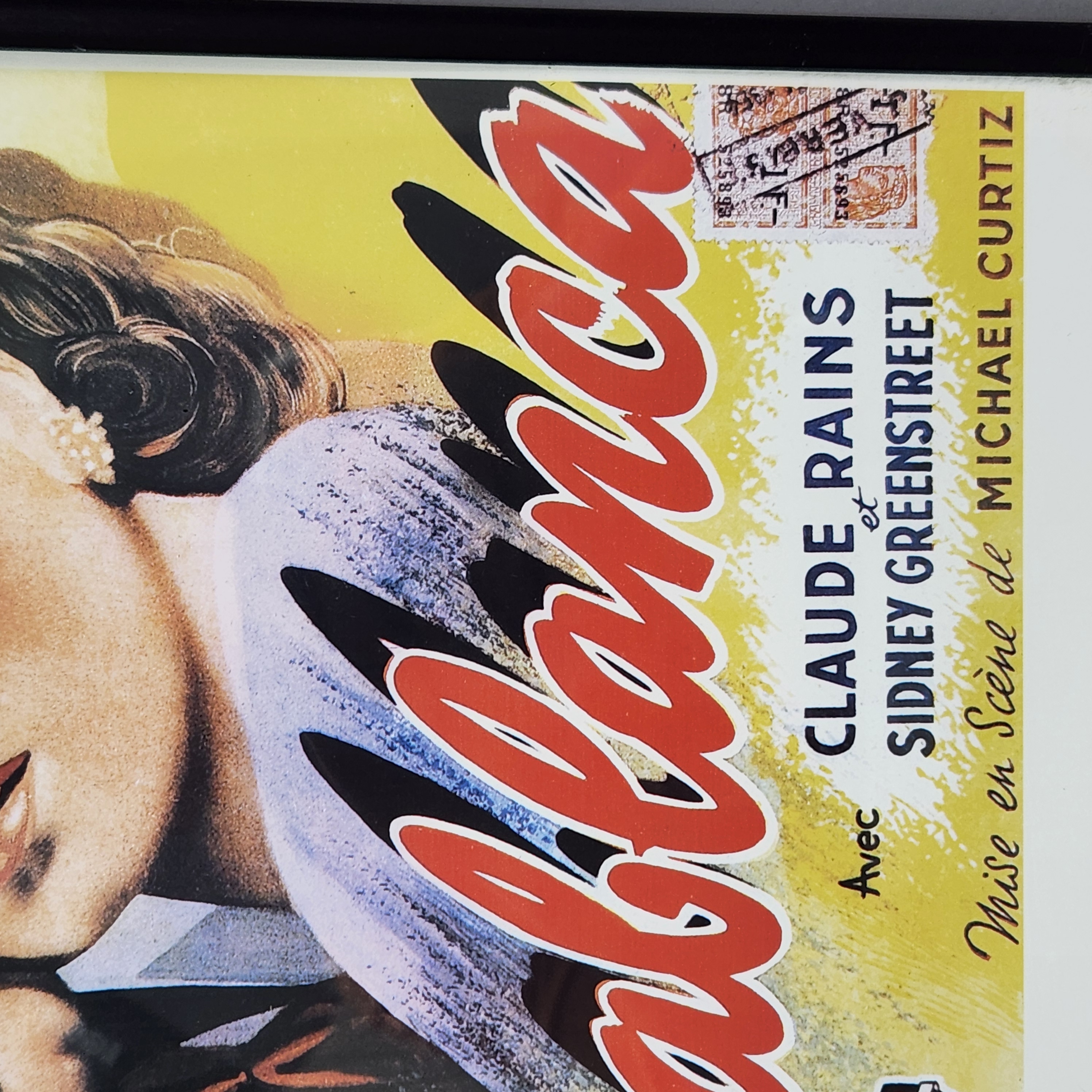 Casablanca French Movie Poster