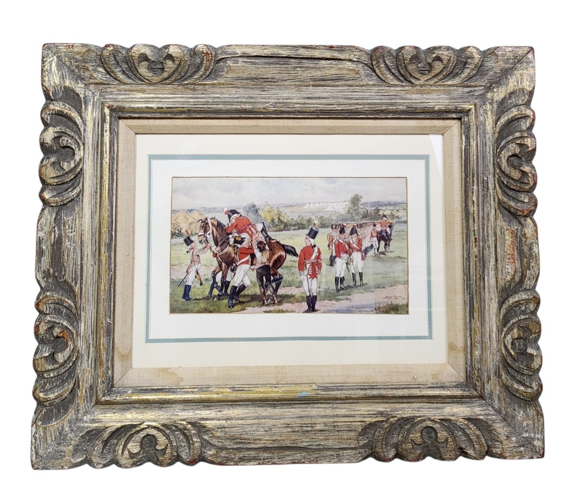 Harry Payne Military Scene Print