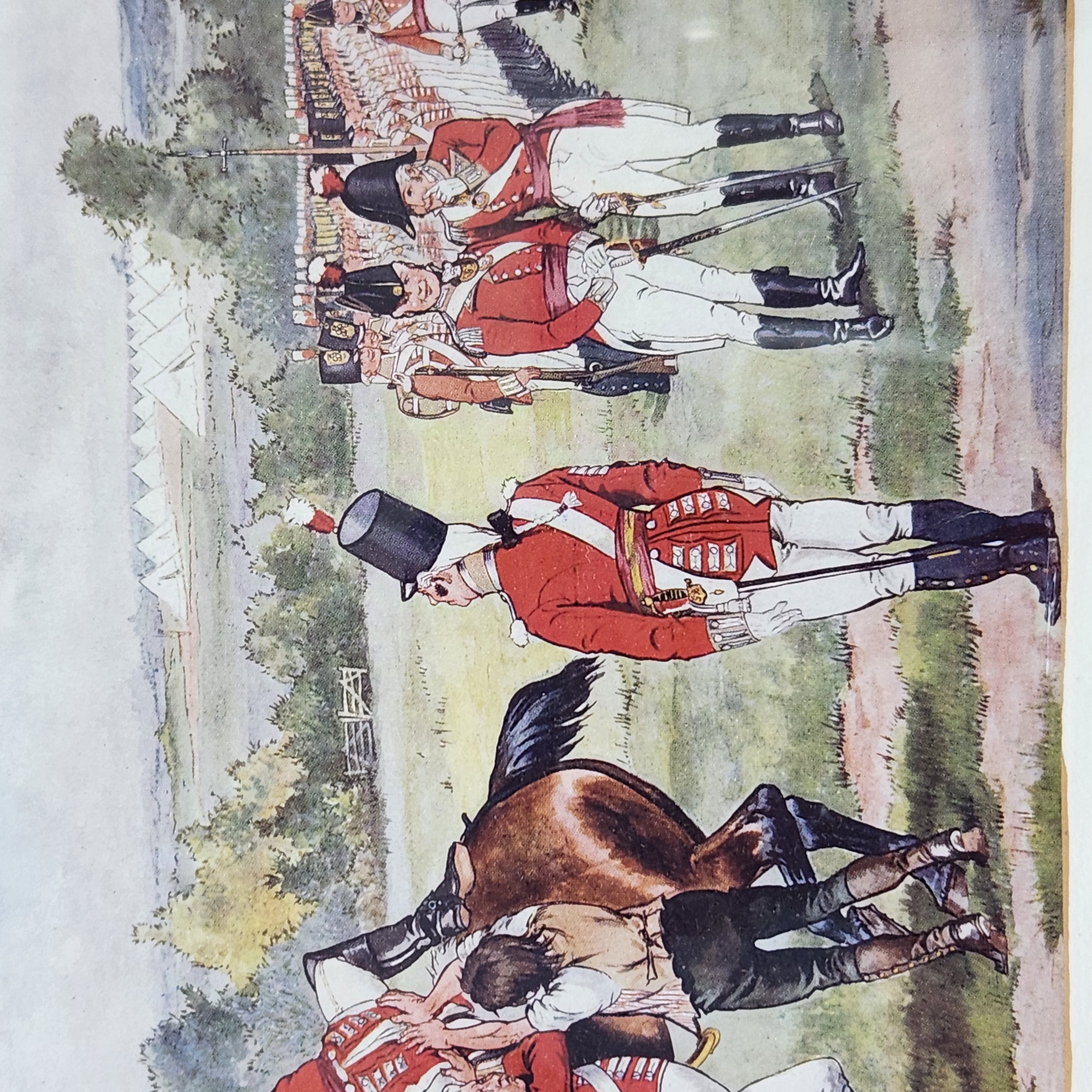 Harry Payne Military Scene Print