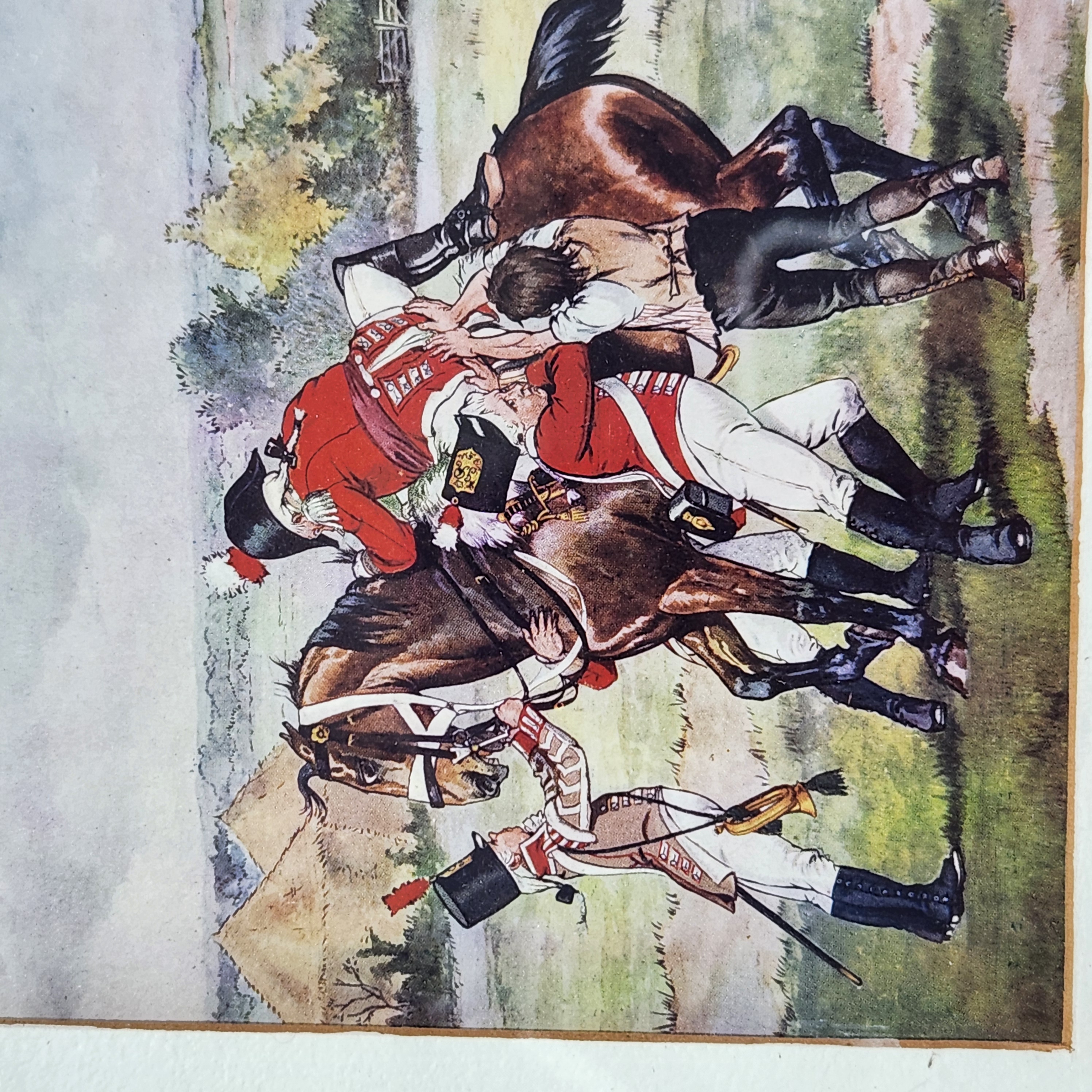 Harry Payne Military Scene Print