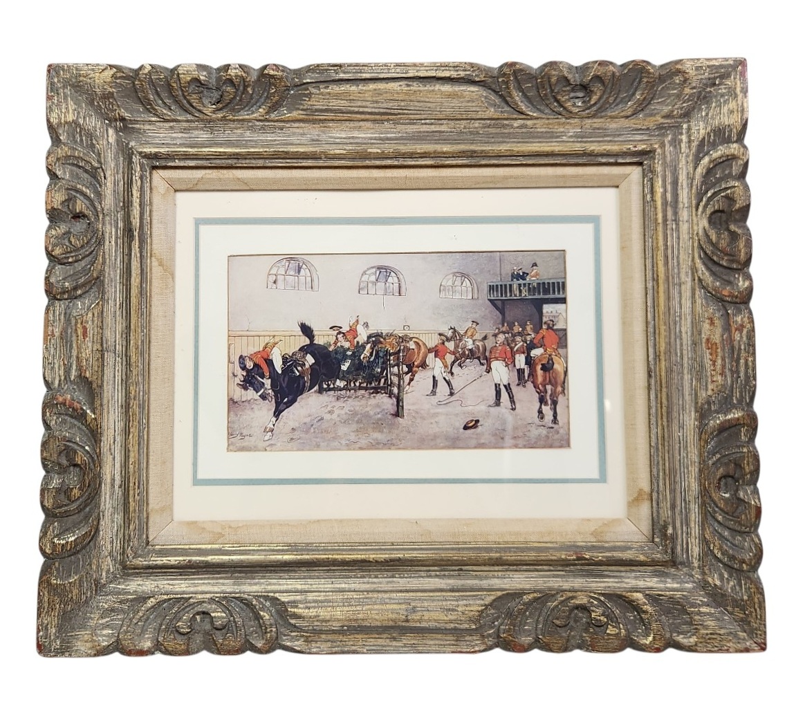 Harry Payne Military Equestrian Print