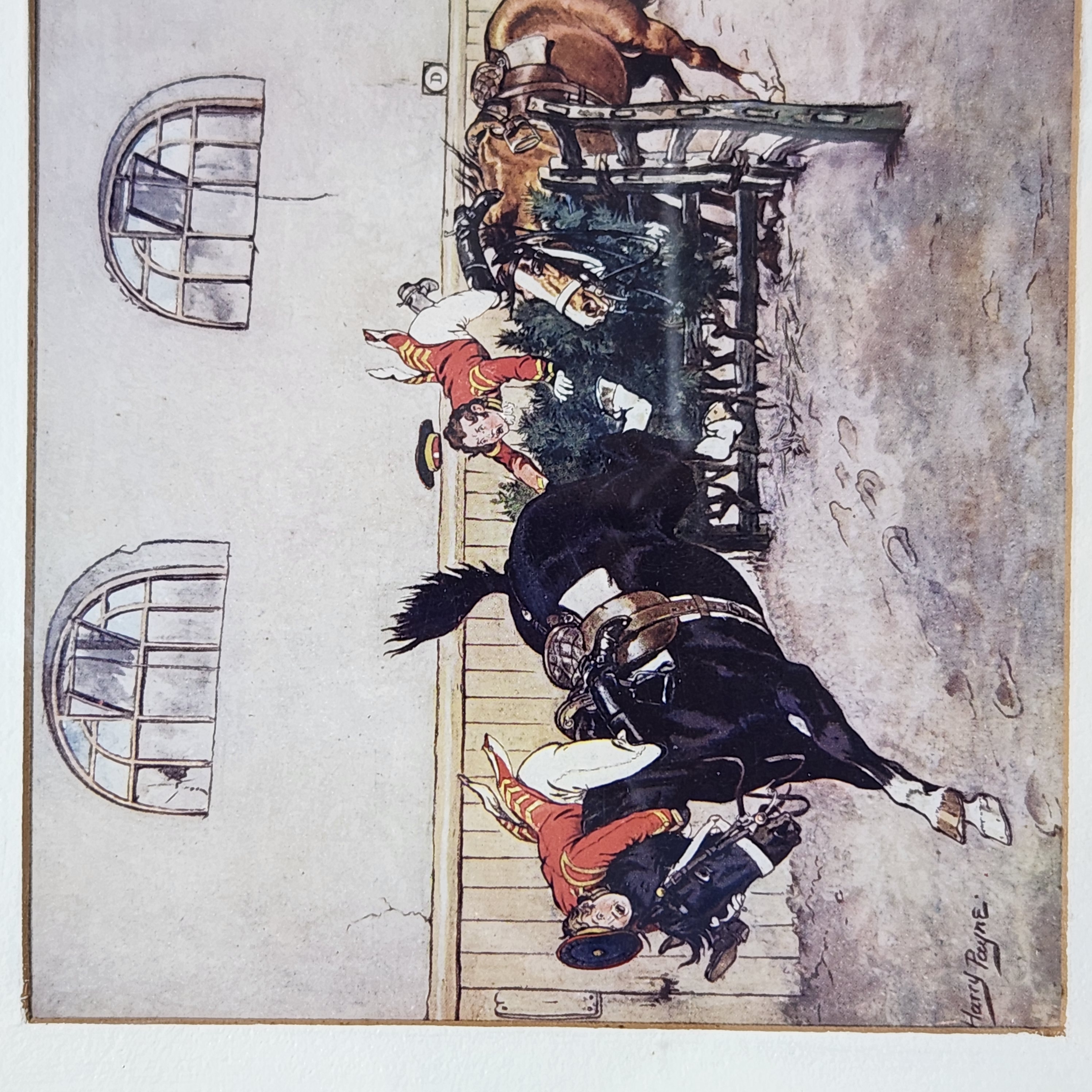 Harry Payne Military Equestrian Print