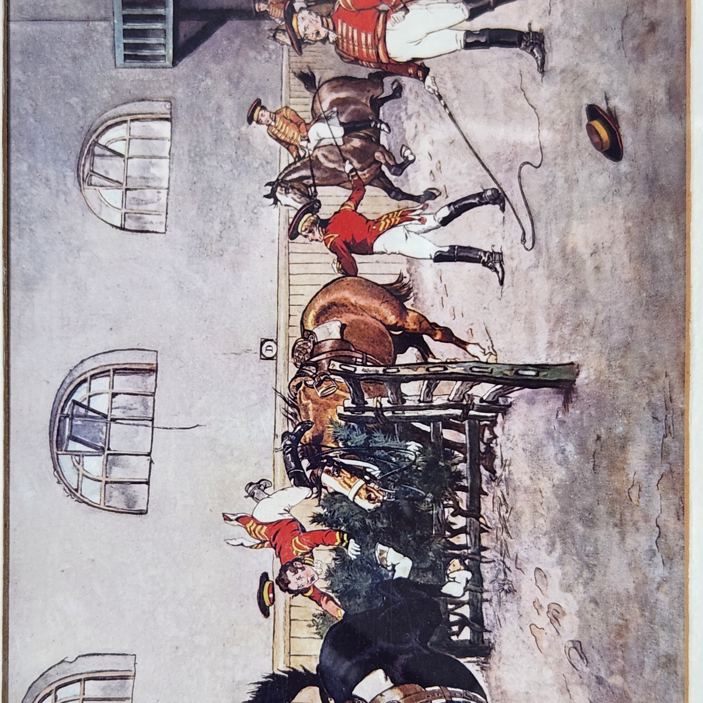 Harry Payne Military Equestrian Print