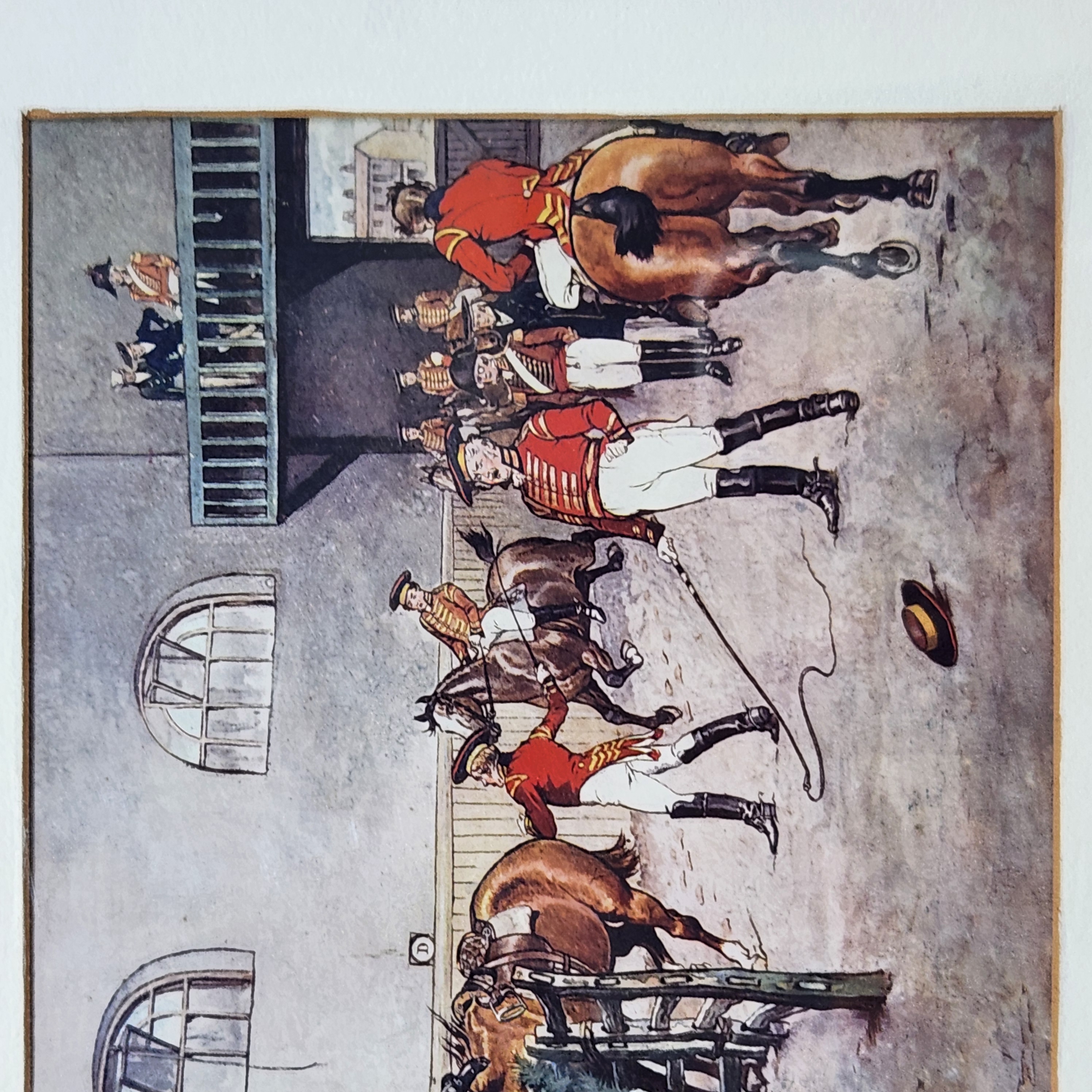 Harry Payne Military Equestrian Print