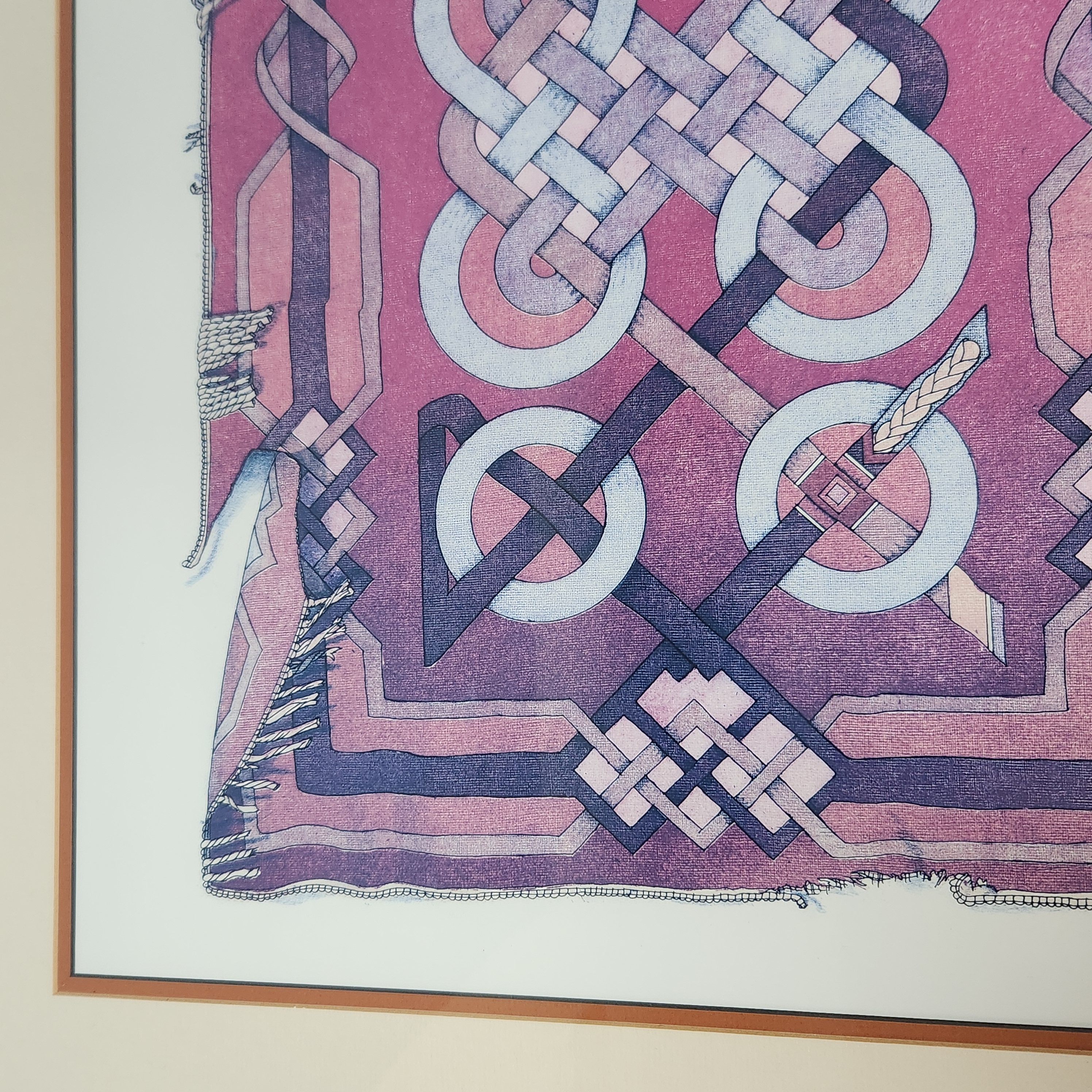 Bruce Weinberg Interlocking Art Print