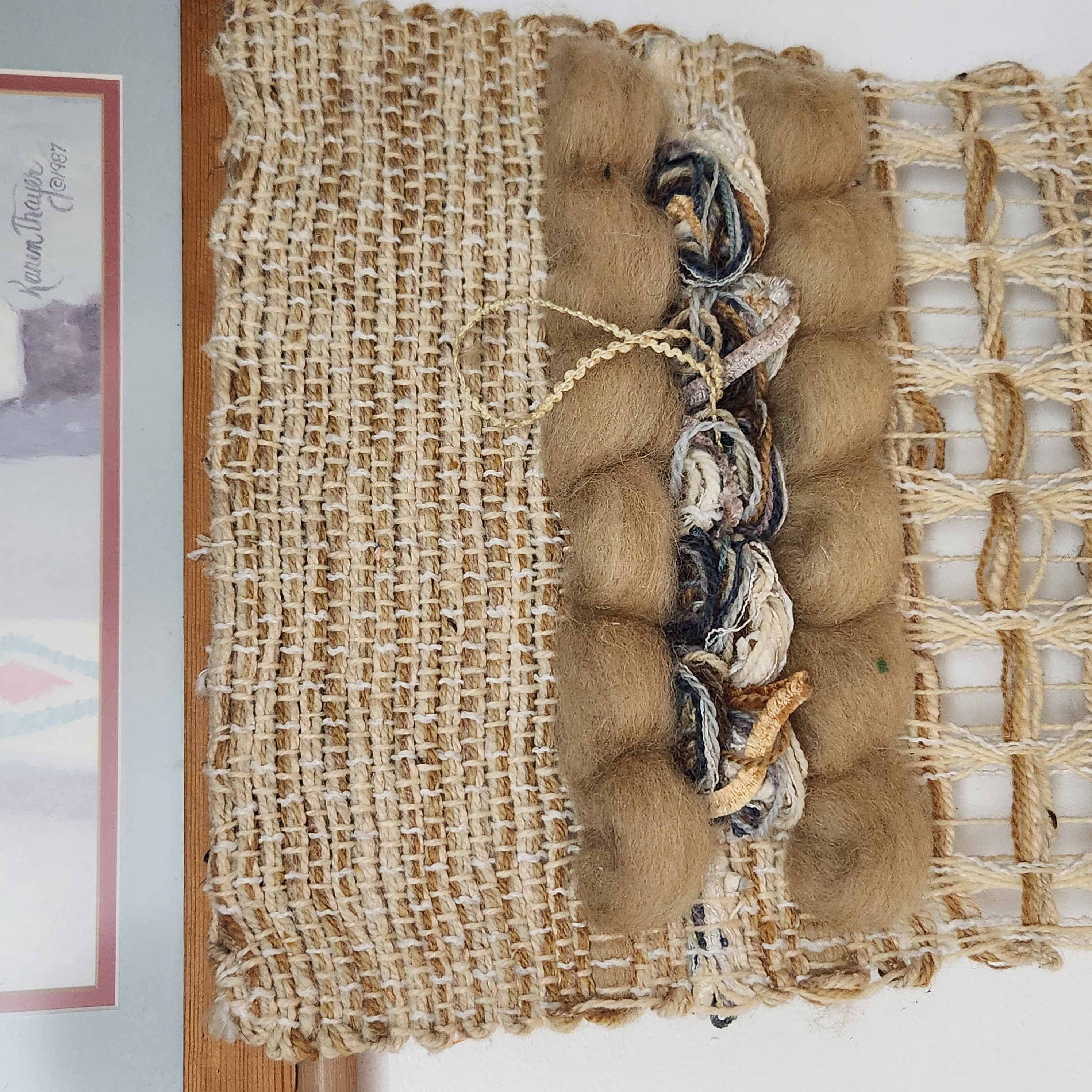 Karen Thayer Mixed Media Wall Hanging