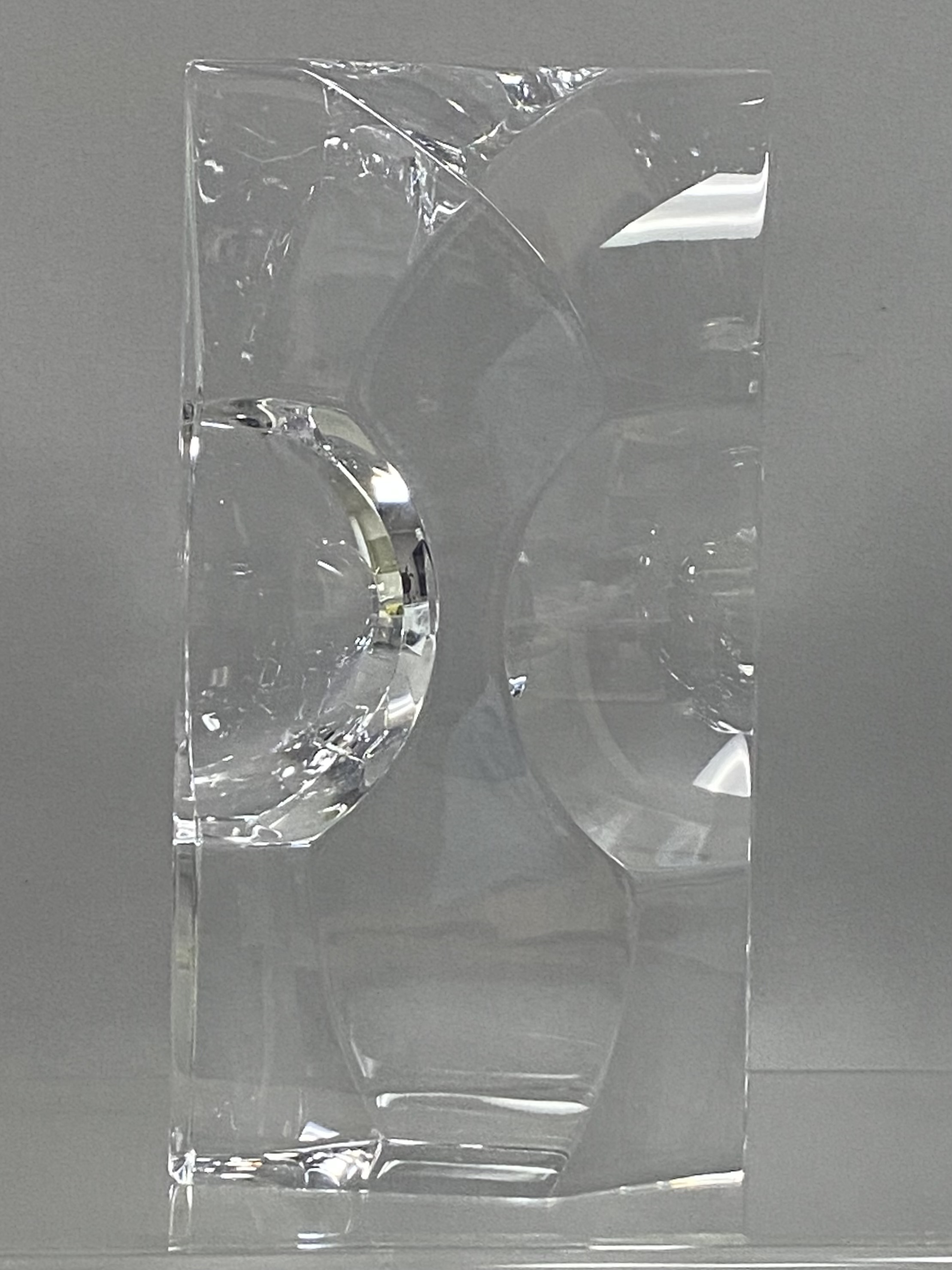 Orrefors Sven Palmquist Crystal Sculpture