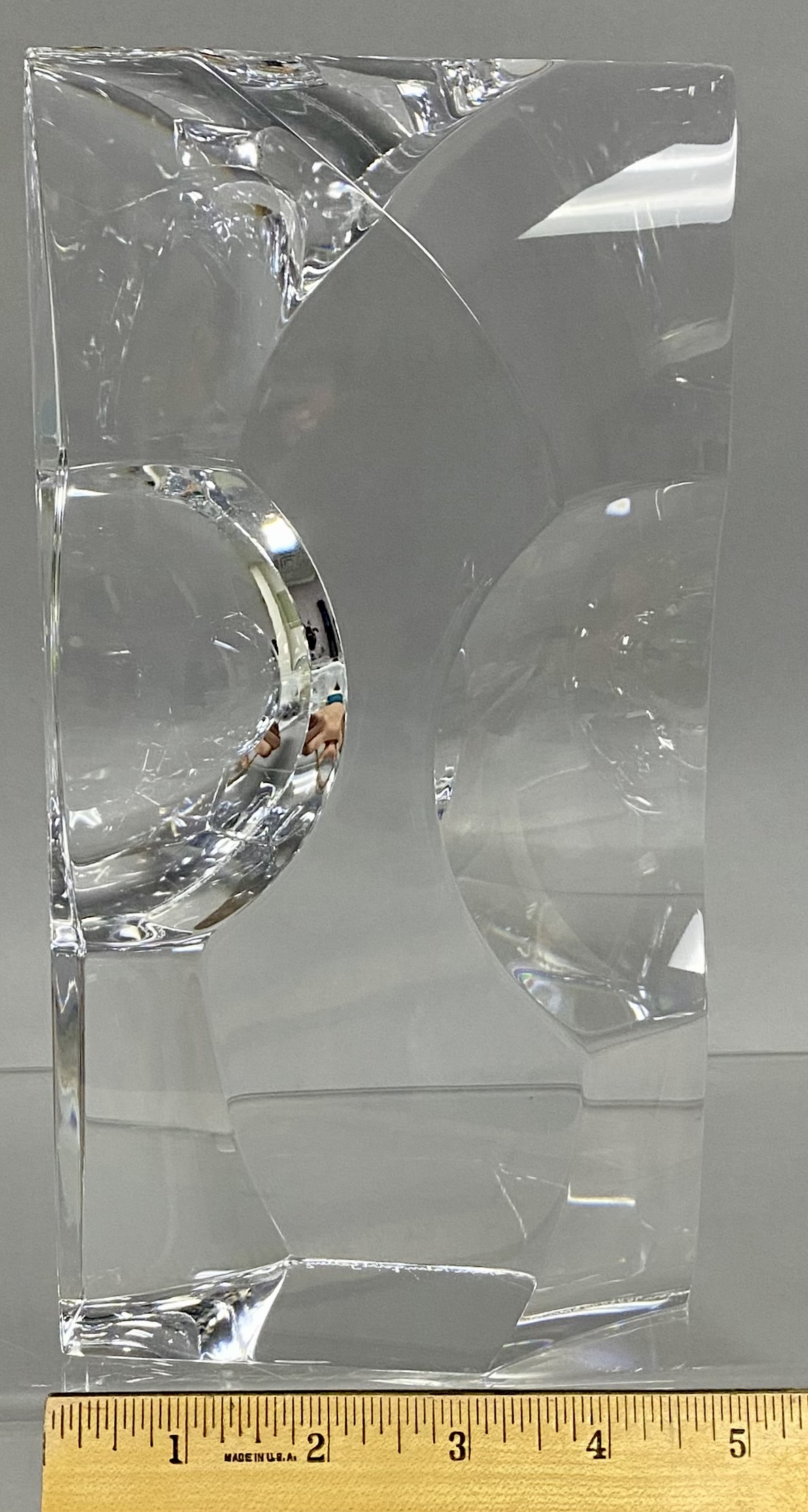 Orrefors Sven Palmquist Crystal Sculpture