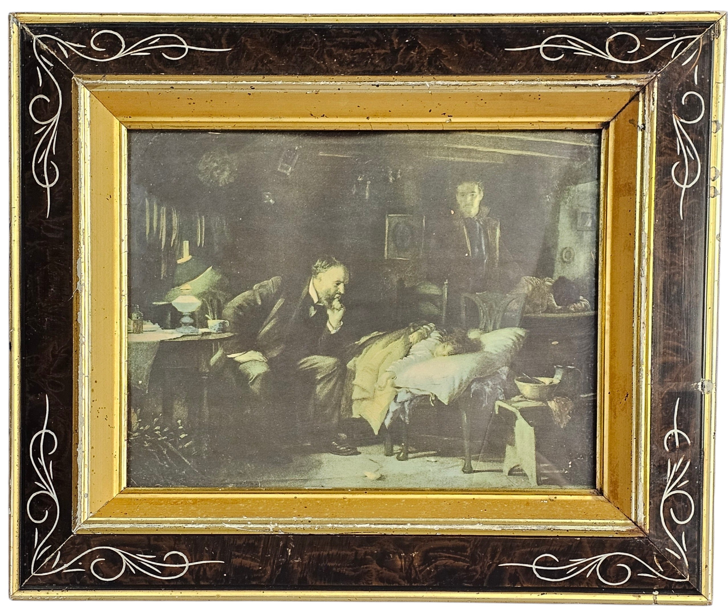 Luke Fildes The Doctor Framed Print