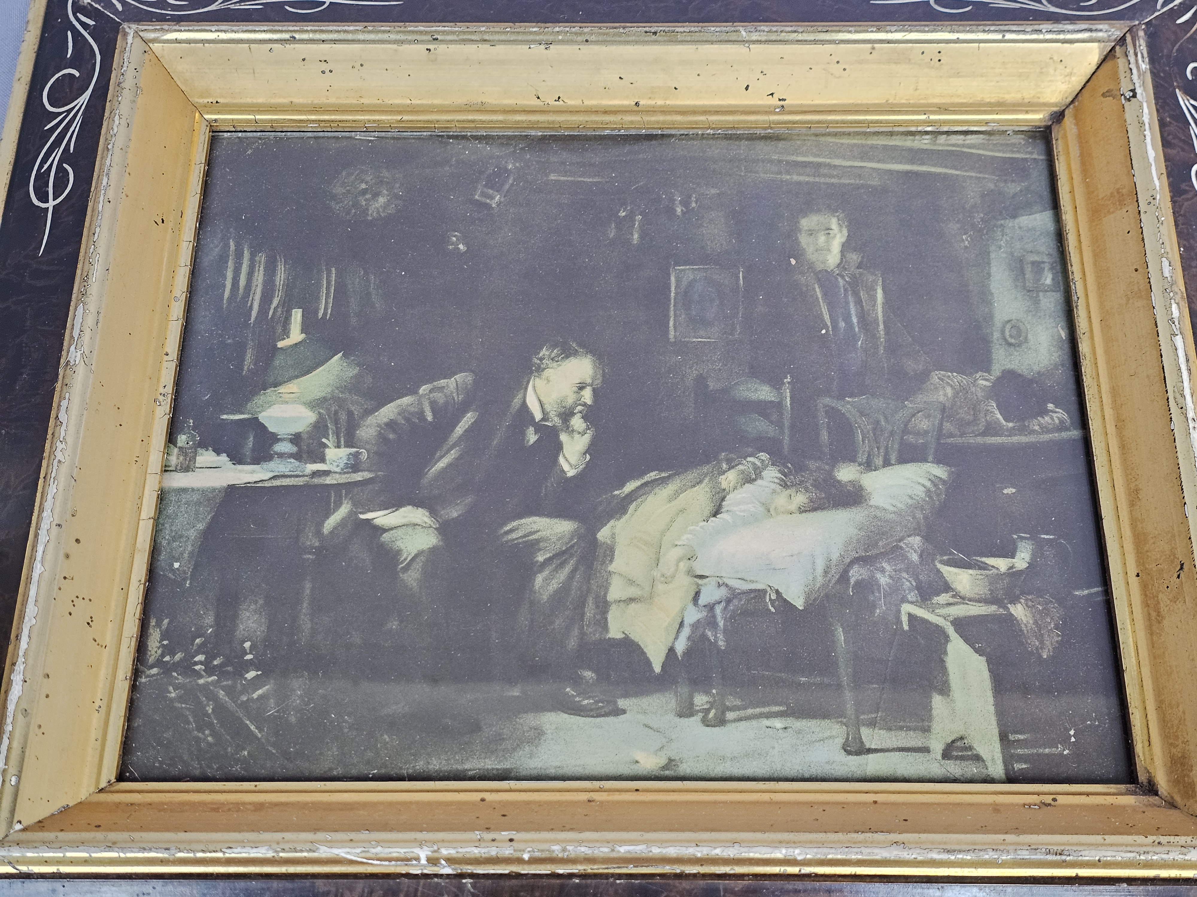 Luke Fildes The Doctor Framed Print